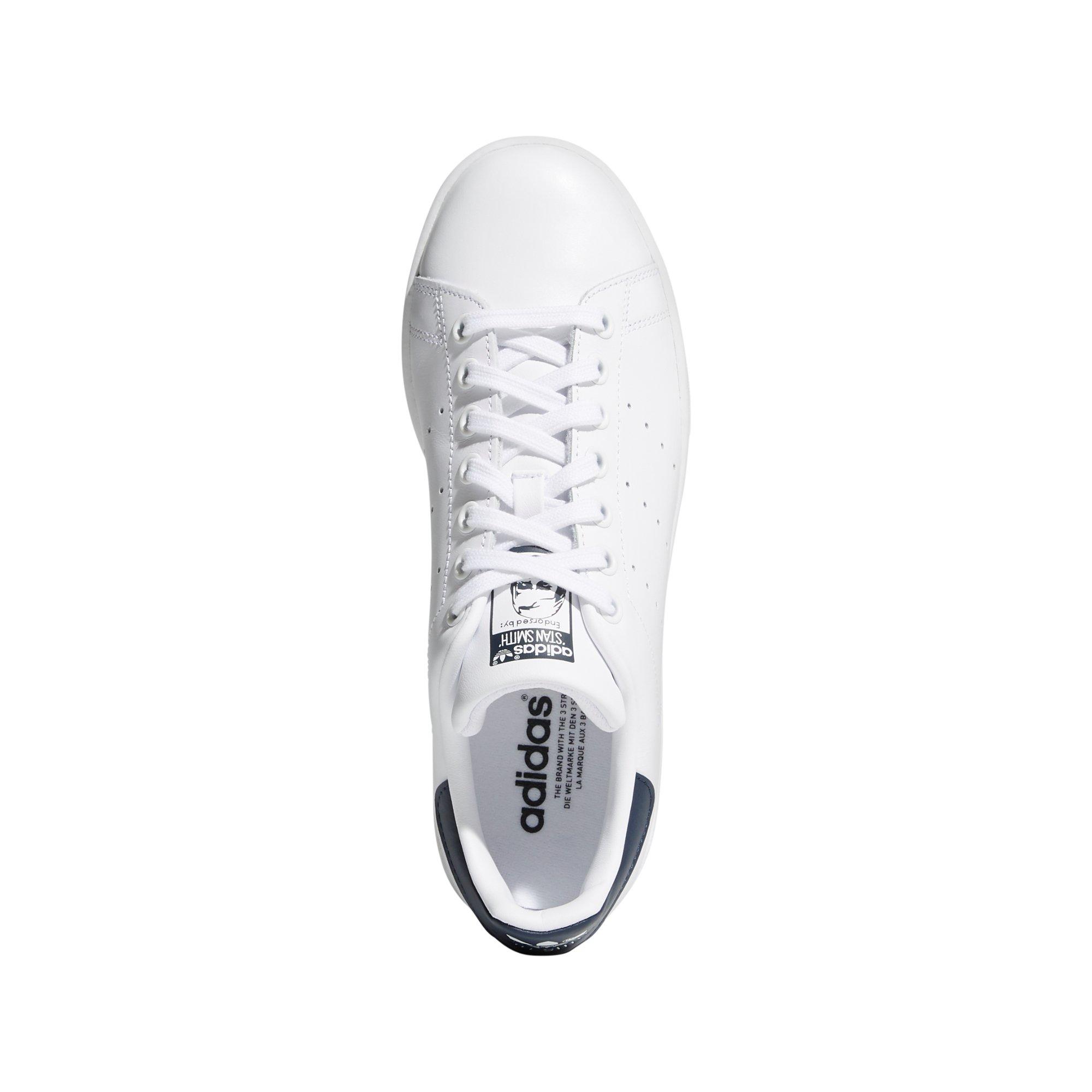 adidas Stan Smith "Cloud White/Collegiate Navy" Women's Shoe - WHITE Thumbnail View 8
