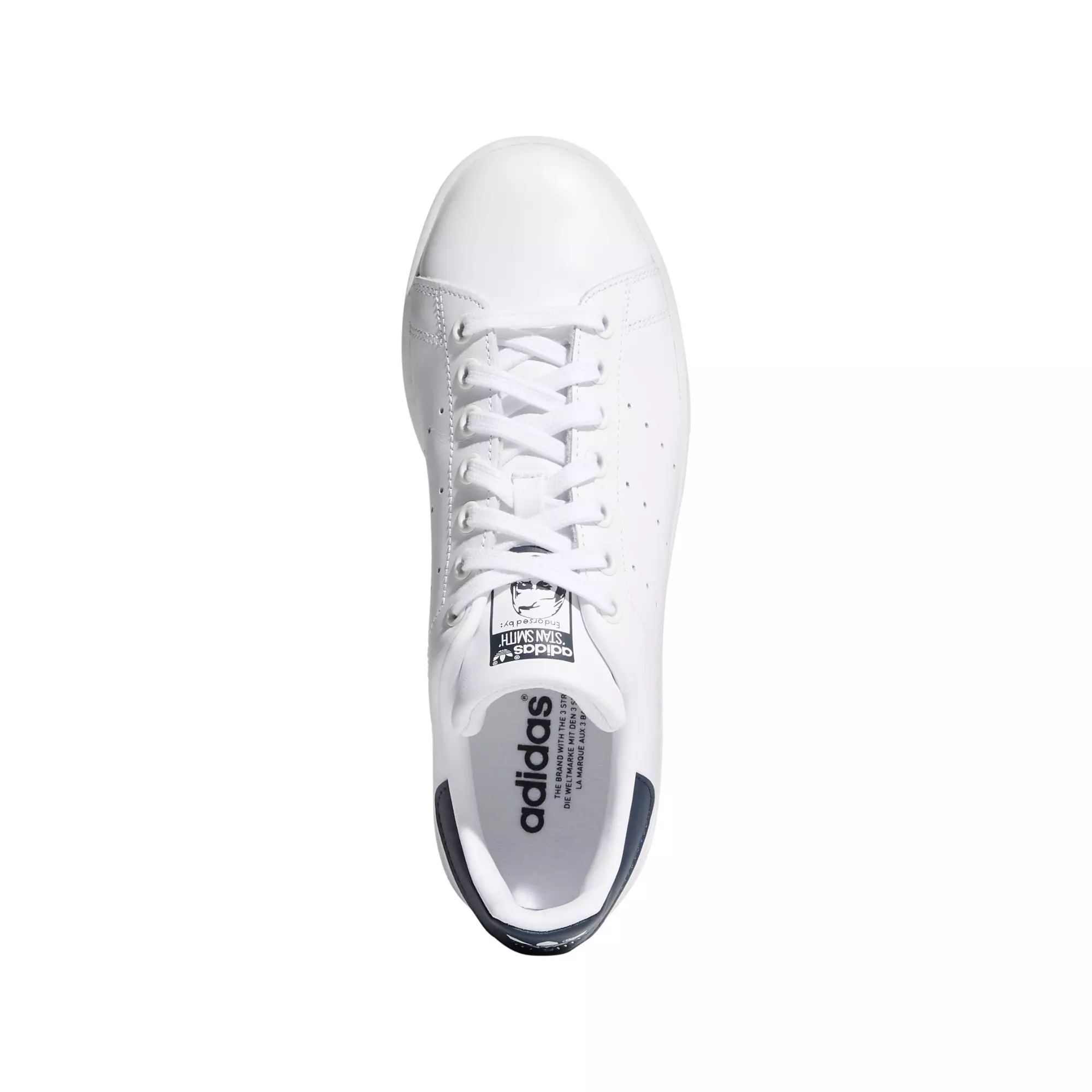adidas Stan Smith "Cloud White/Collegiate Navy" Women's Shoe - WHITE