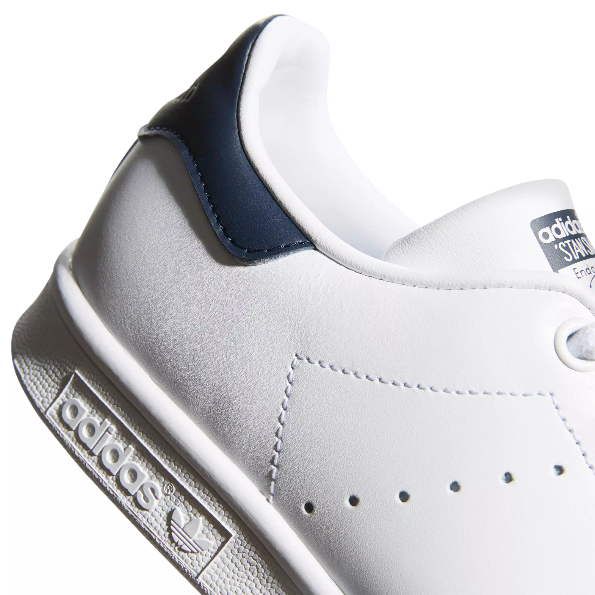 adidas Stan Smith "Cloud White/Collegiate Navy" Women's Shoe - WHITE