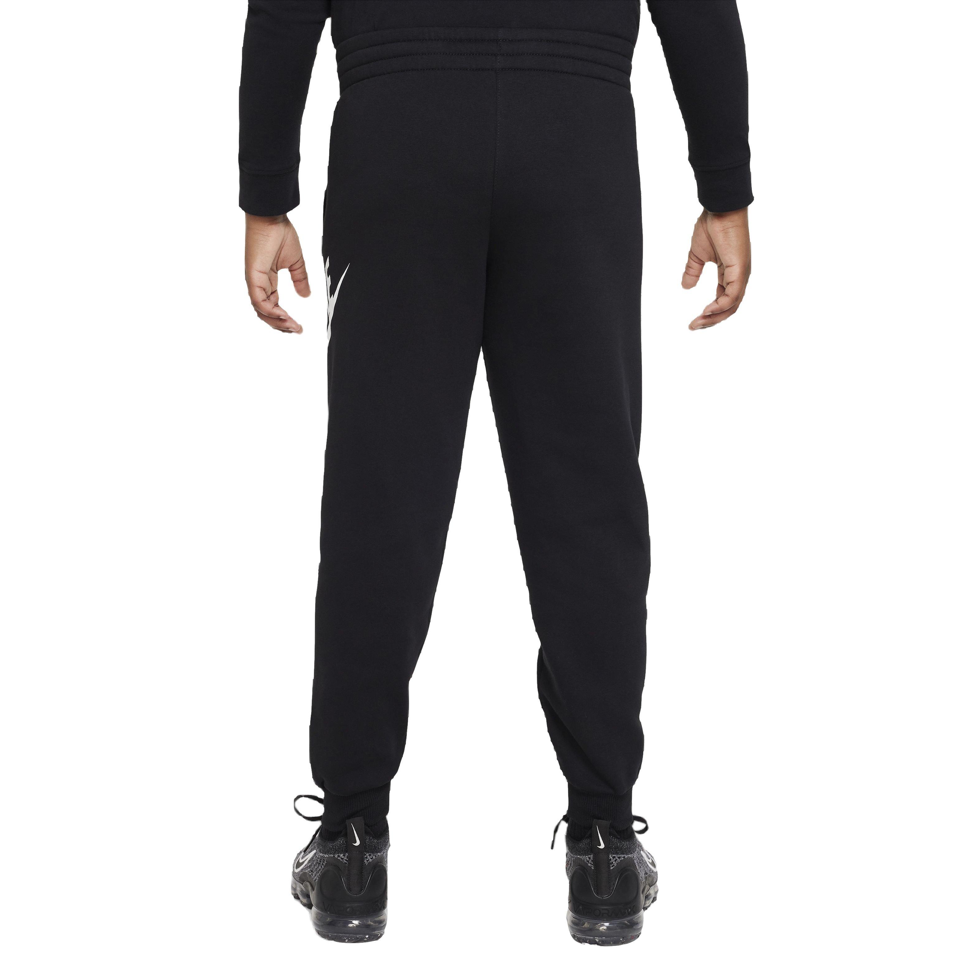 Nike Sportswear HBR Club Fleece Big Kids' Black Joggers