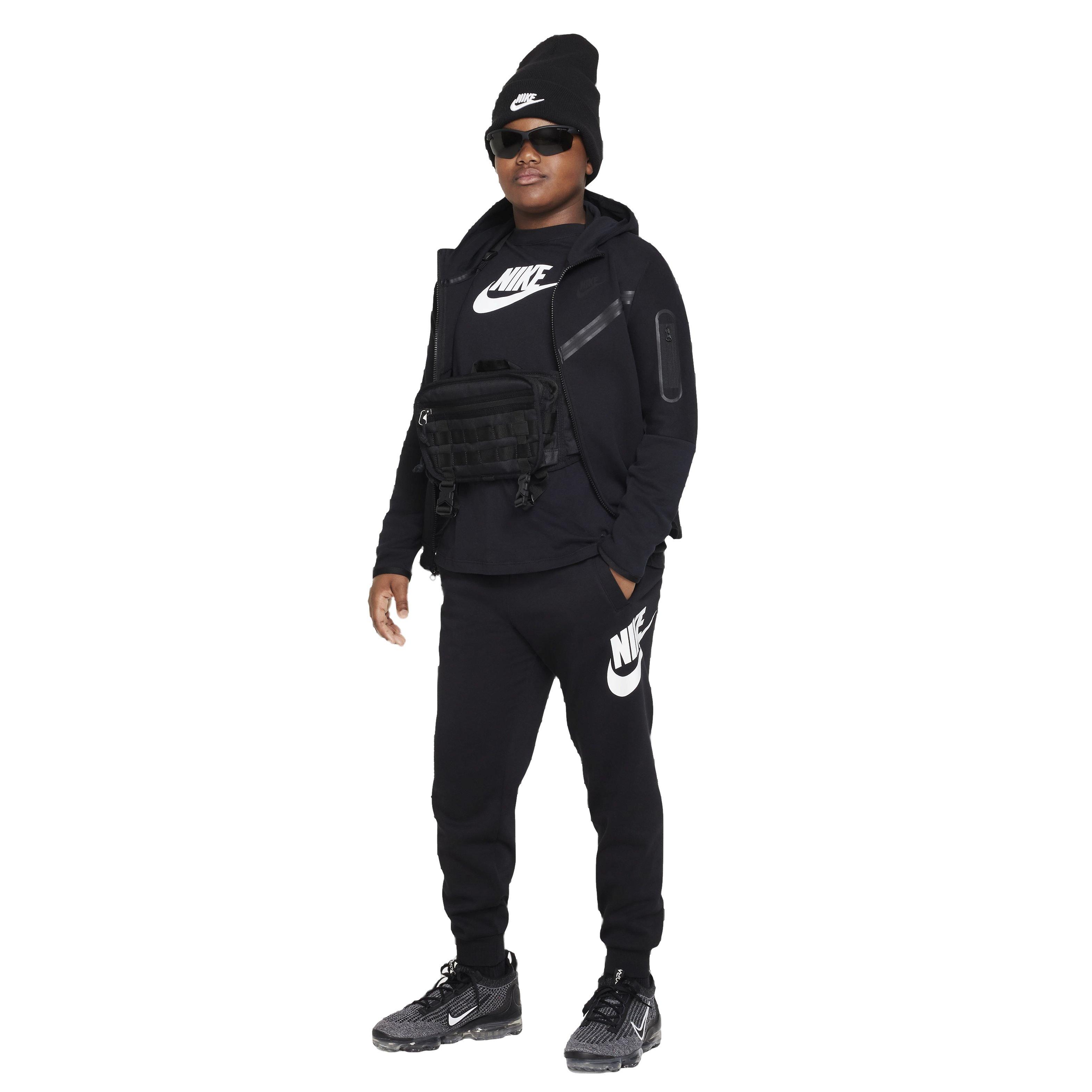 Nike Sportswear HBR Club Fleece Big Kids' Black Joggers