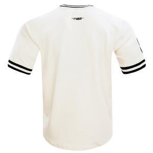 Pro Standard Men's MLB Chicago White Sox Retro Classic Double Knit Tee -Eggshell/Black