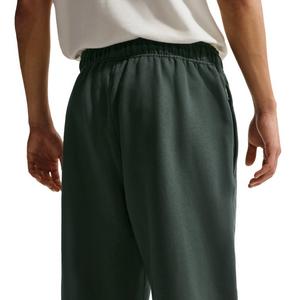 Nike Men's Solo Swoosh Fleece Open-Hem Pants
