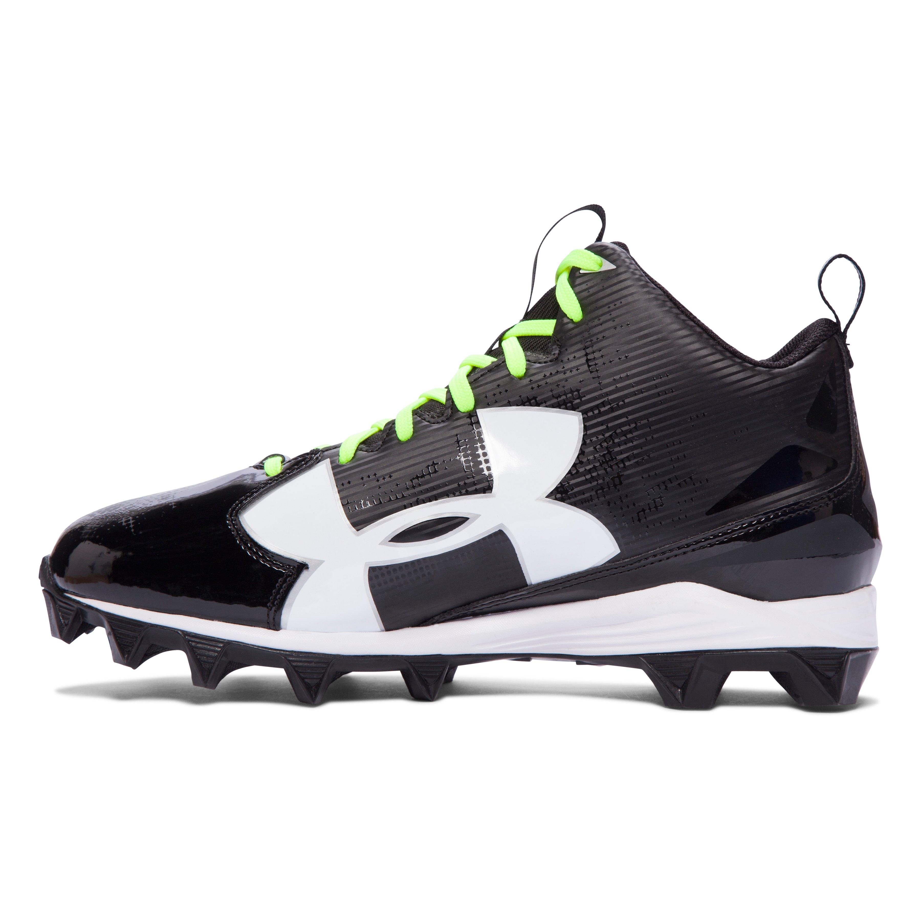 under armour crusher mid football cleats