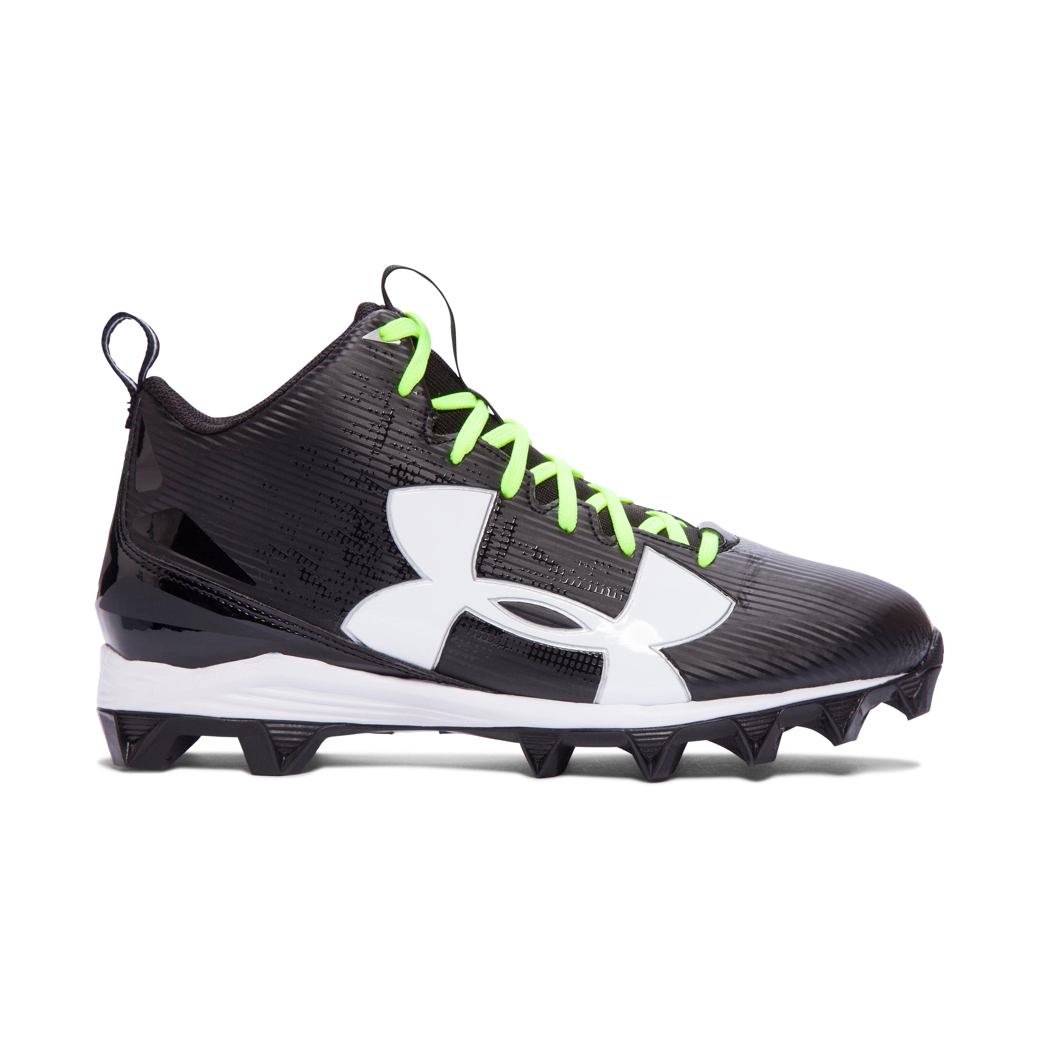 under armour crusher mid football cleats