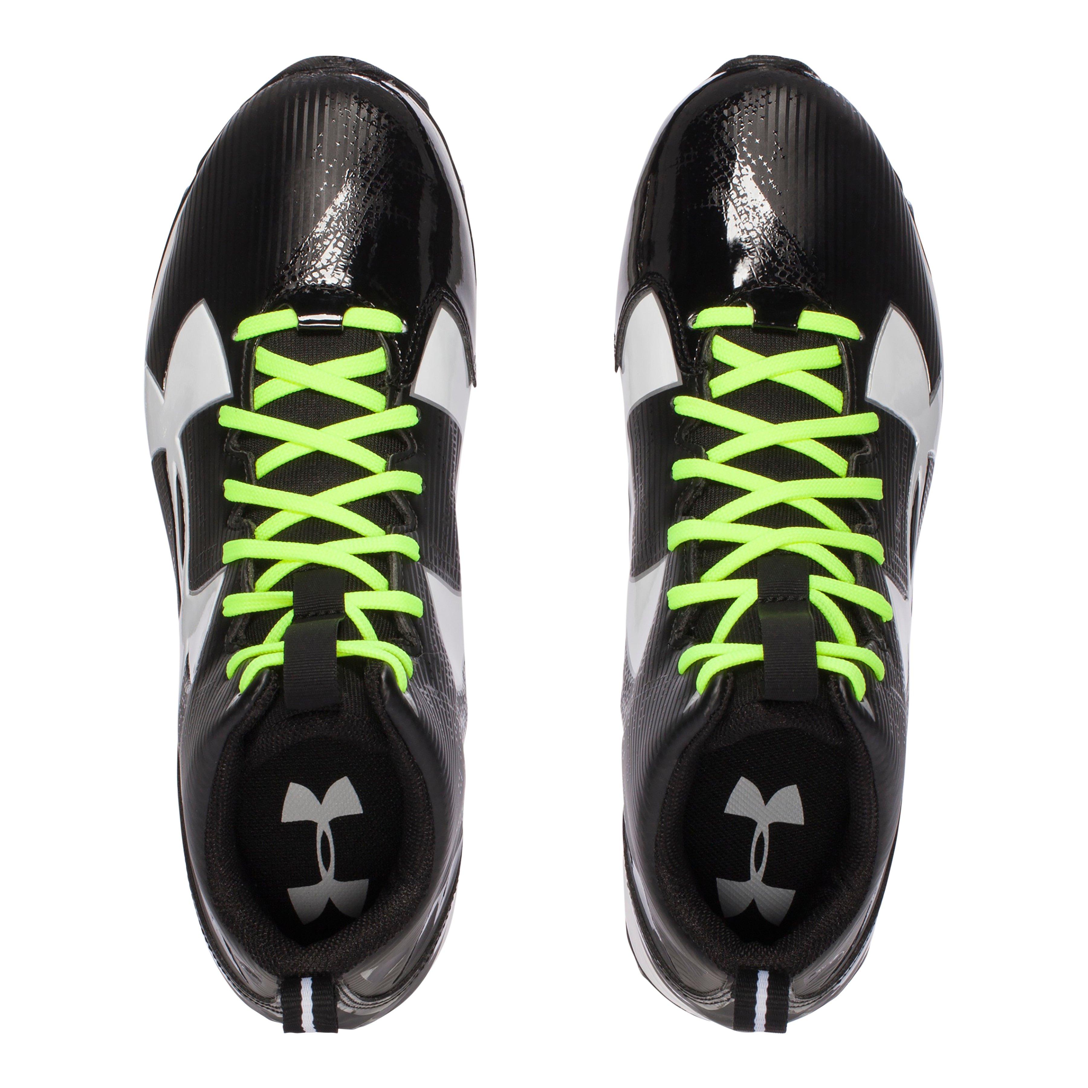 under armour men's crusher mid football cleats