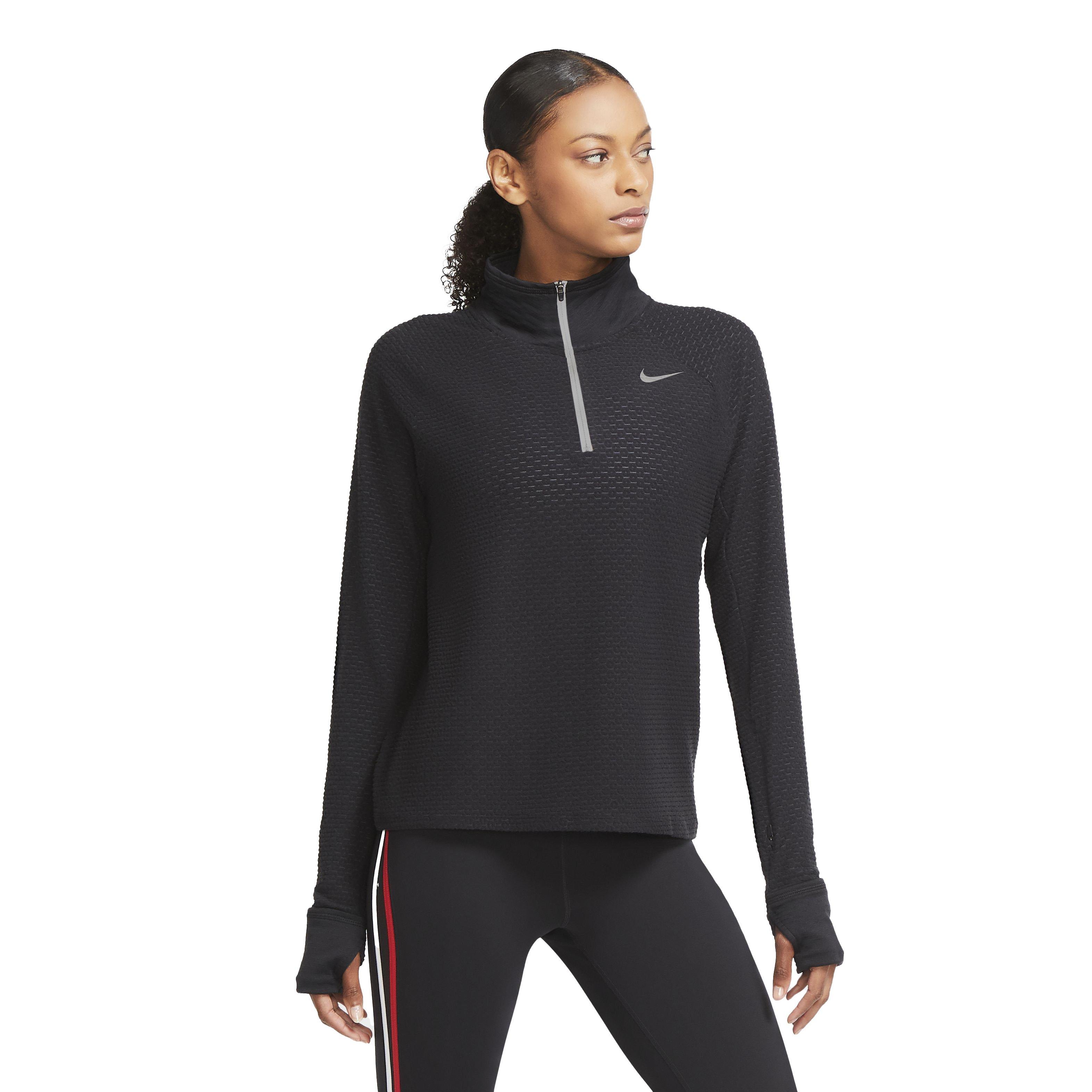 nike quarter zip pullover women's