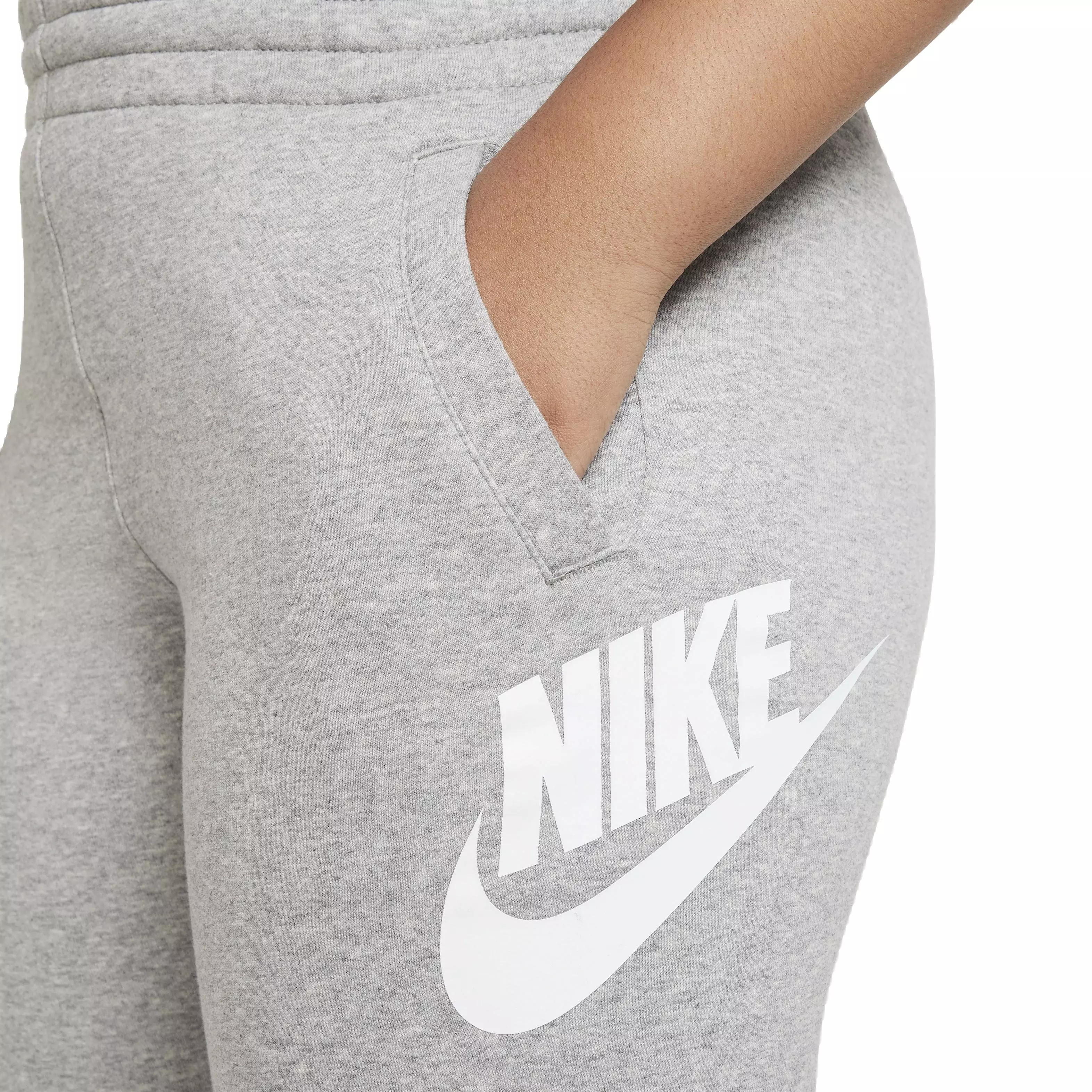 Nike Big Kids' Sportswear HBR Club Fleece Joggers -Grey - GREY
