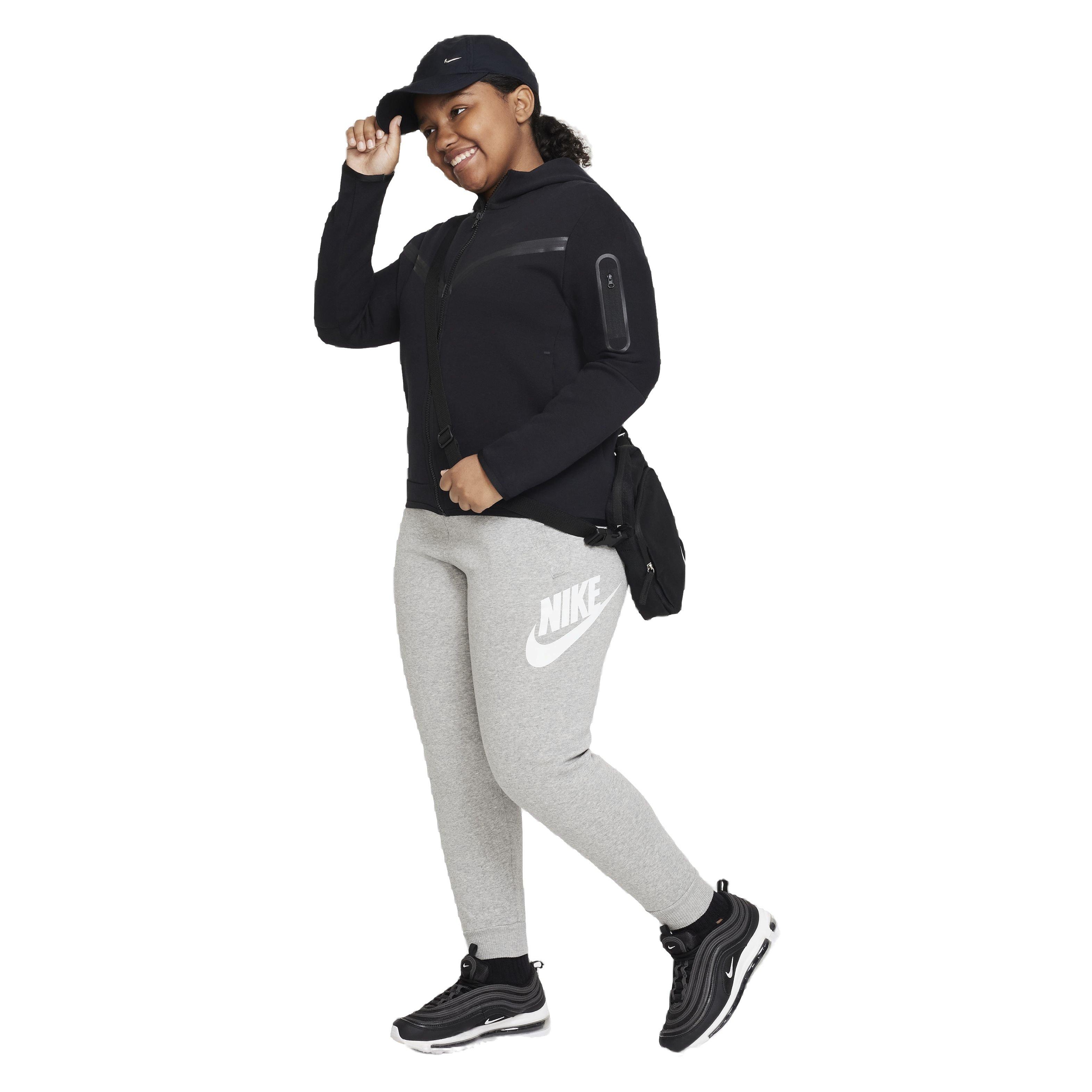 Nike Sportswear HBR Club Big Kids' Grey Fleece Joggers