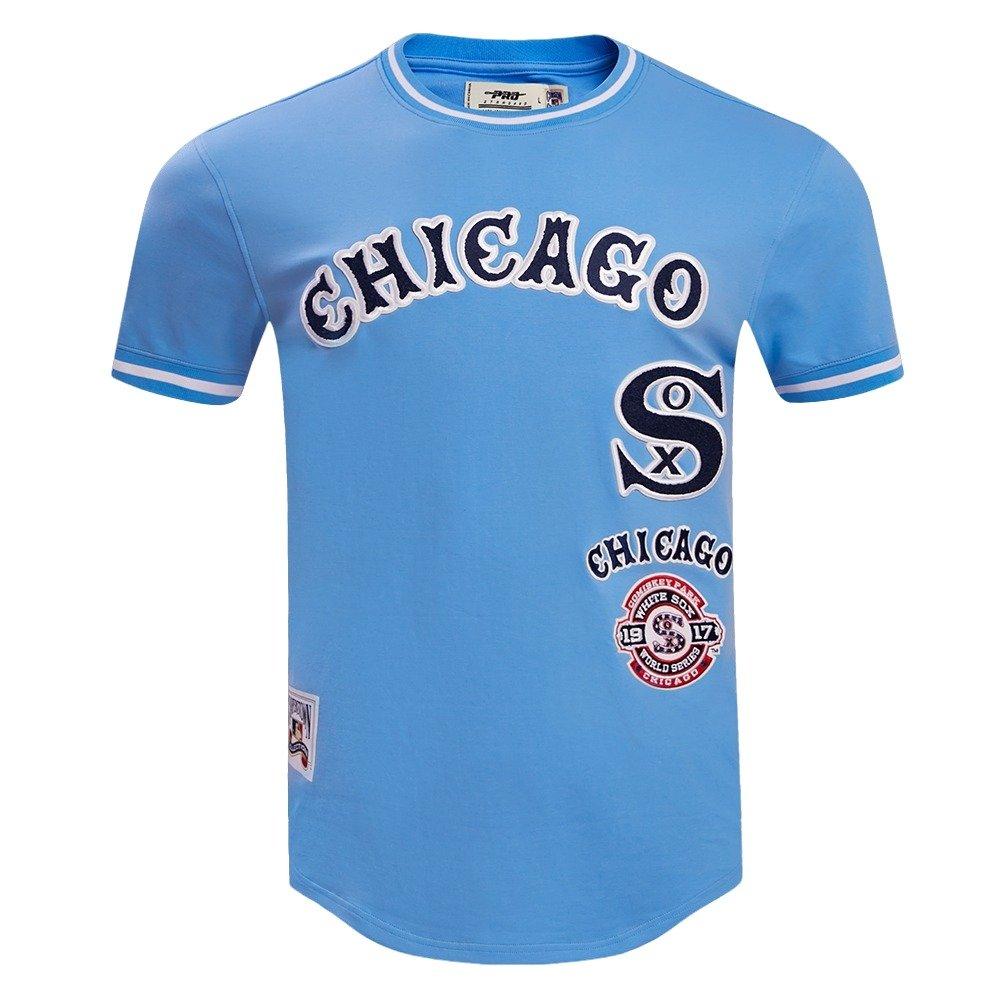 Pro Standard Men's MLB Chicago White Sox Retro Classic Double Knit Tee - Blue - BLUE Thumbnail View 1