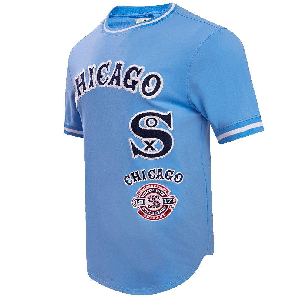 Pro Standard Men's MLB Chicago White Sox Retro Classic Double Knit Tee - Blue - BLUE Thumbnail View 3
