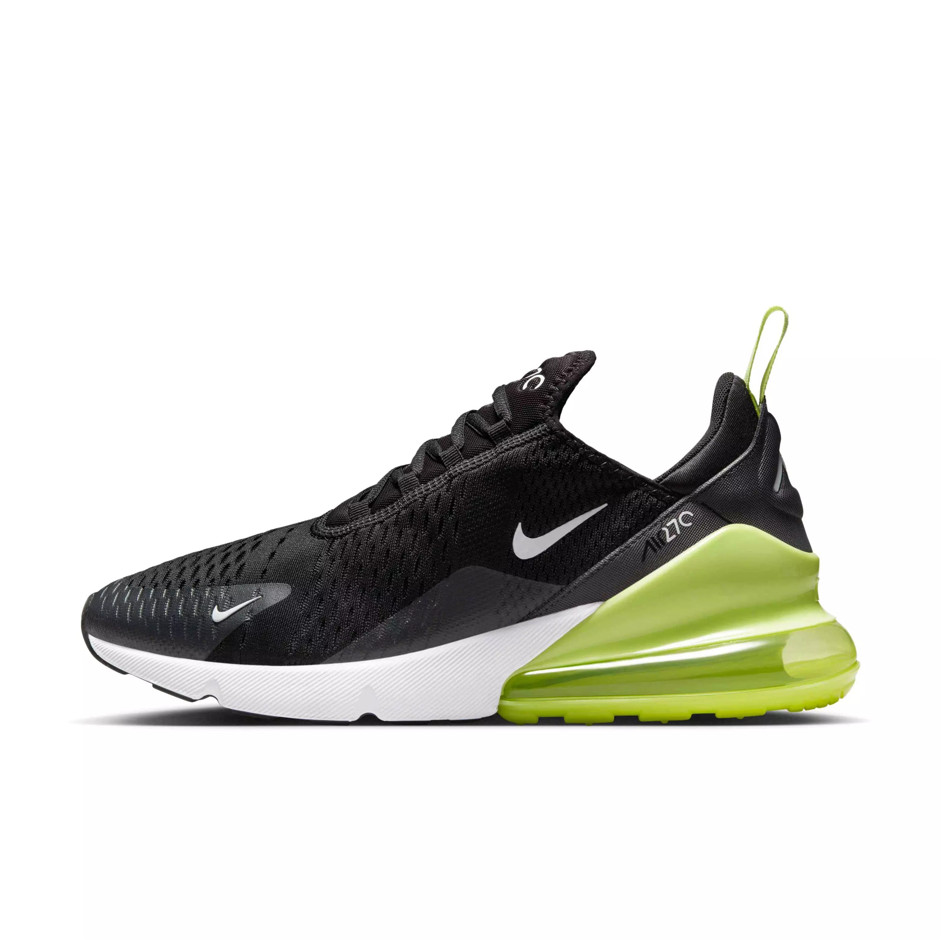 Nike Air Max 270 "Light Lemon Twist/Black/Anthracite/White" Men's Shoe - BLACK/WHITE/YELLOW