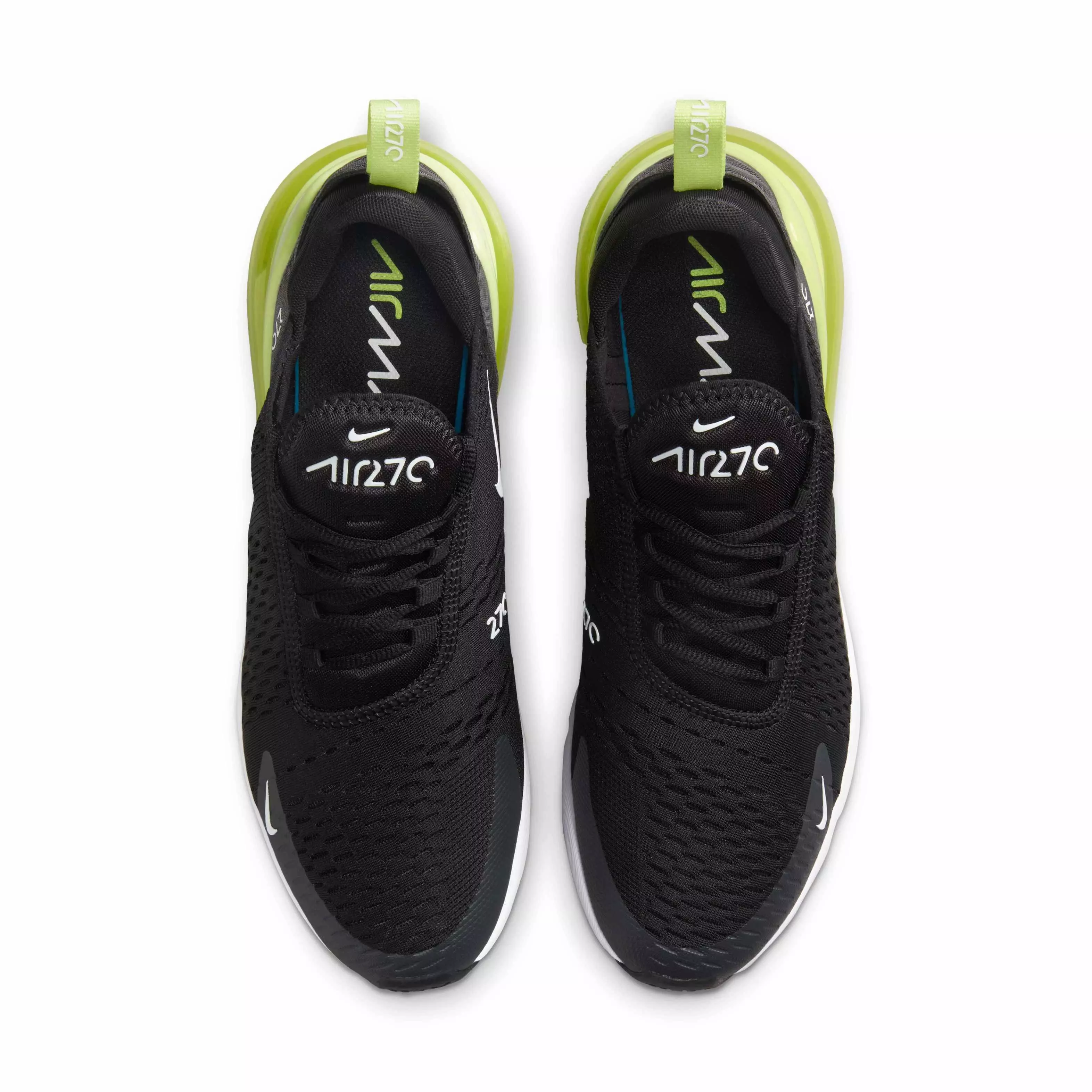 Nike Air Max 270 "Light Lemon Twist/Black/Anthracite/White" Men's Shoe - BLACK/WHITE/YELLOW