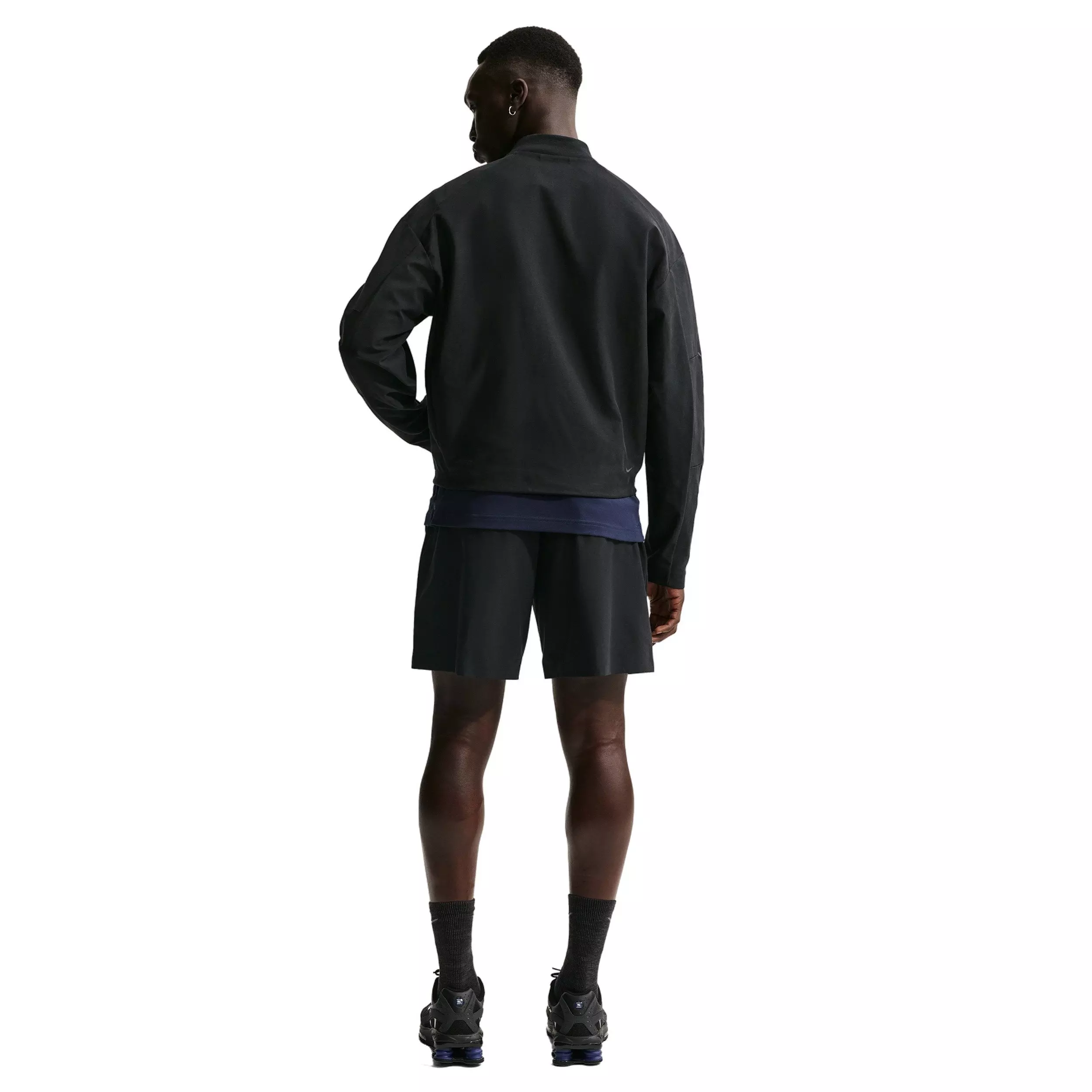 Nike Men's Tech Dri-FIT Shori Knit Jacket -Black - BLACK