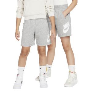 Nike Big Kids' Sportswear Club French Terry HBR Shorts -Grey
