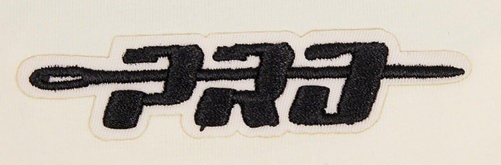 Pro Standard Men's MLB Chicago White Sox Retro Classic Single Jersey Striped Tee -Eggshell/Black - EGGSHELL/BLACK Thumbnail View 8