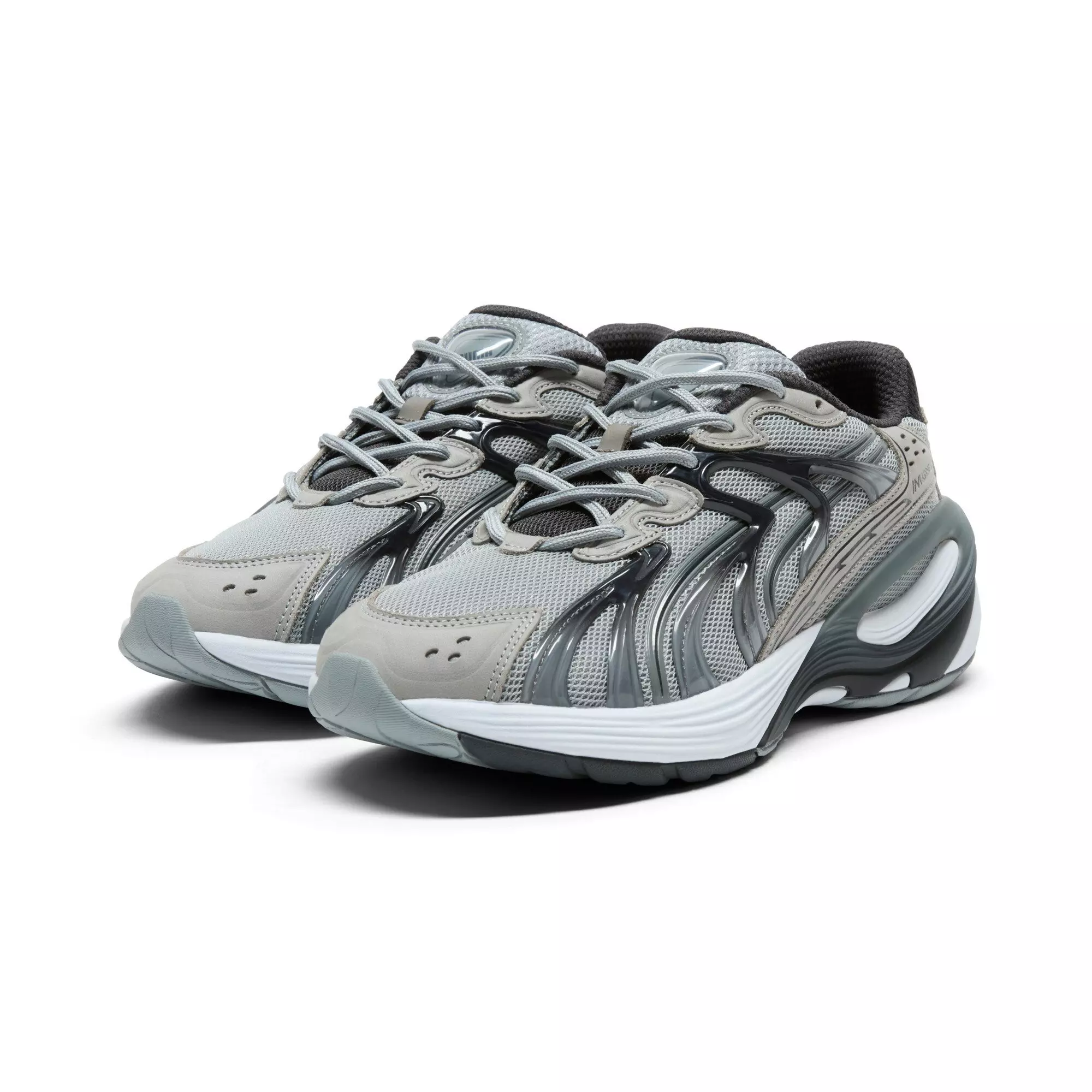 PUMA Inverse Shades of "Grey/Silver/Black" Men's Shoe - GREY/SILVER/BLACK