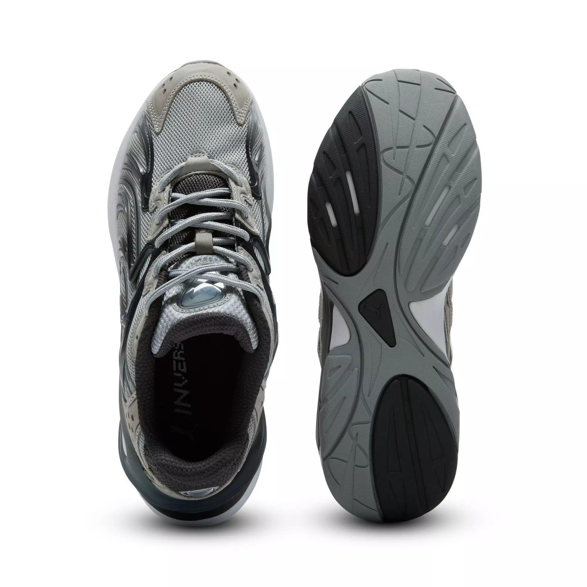 PUMA Inverse Shades of "Grey/Silver/Black" Men's Shoe - GREY/SILVER/BLACK