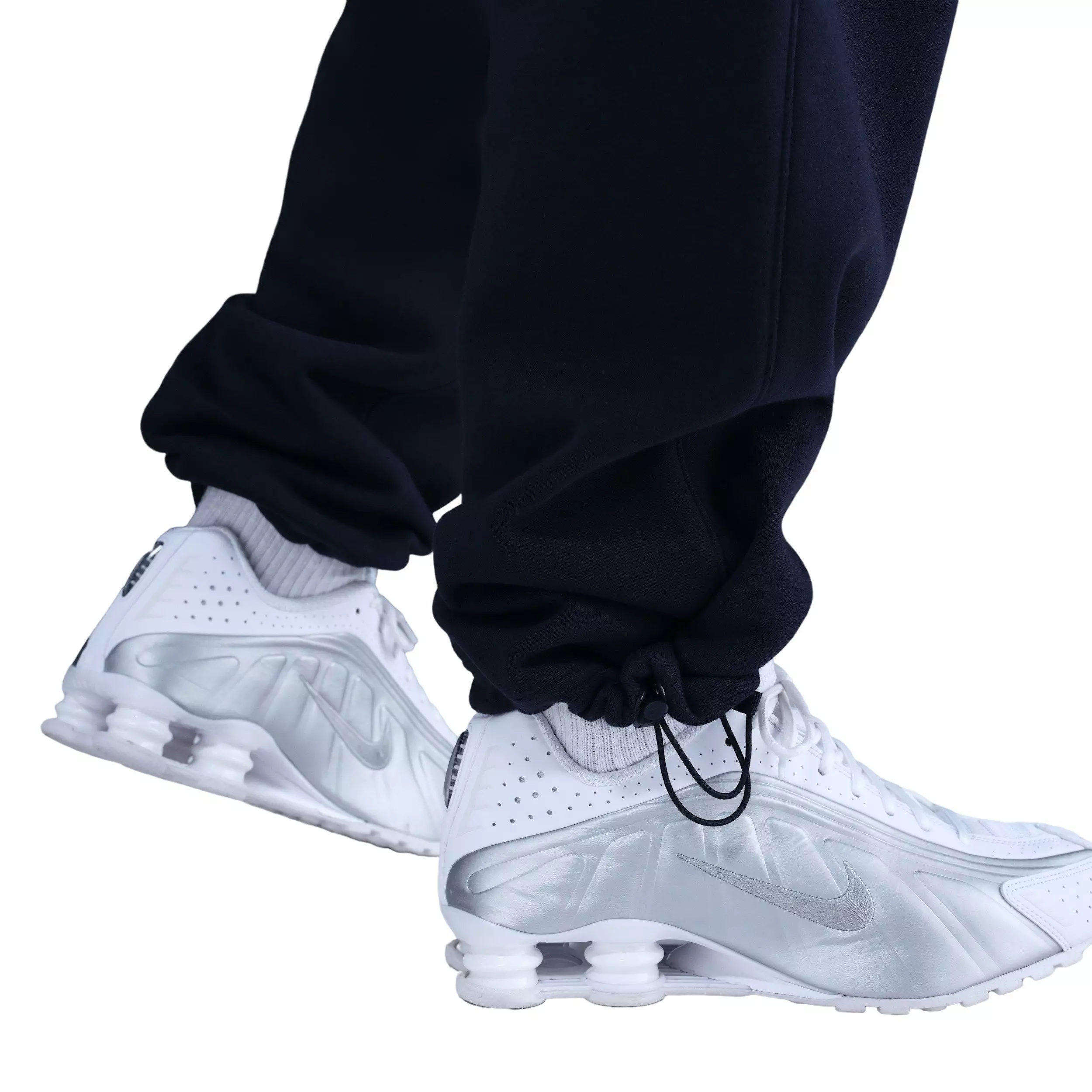 Nike Men's Sportswear Club Fleece Bungee Pants - Blue - BLUE