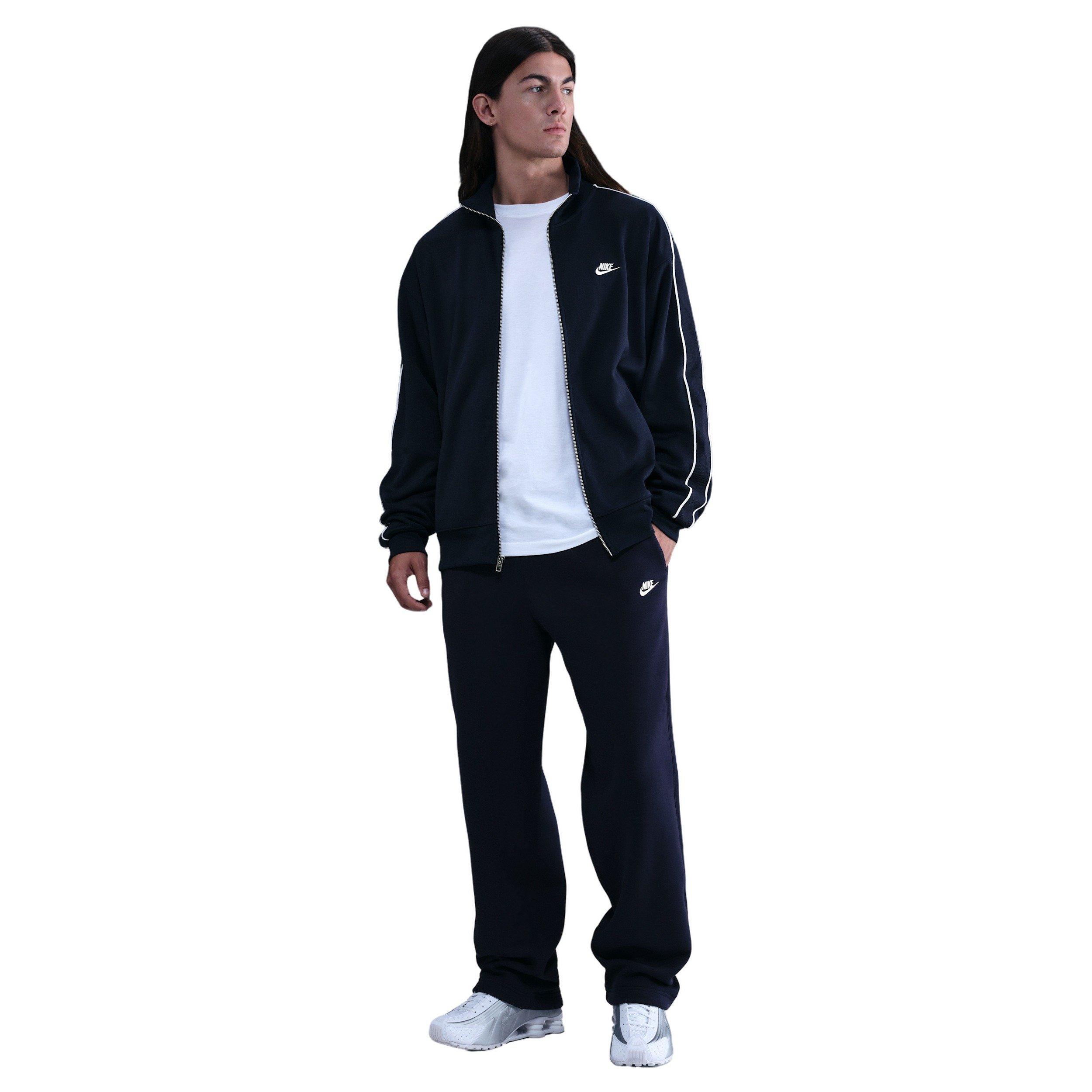 Nike Men's Sportswear Club Fleece Bungee Pants - Blue - BLUE Thumbnail View 5