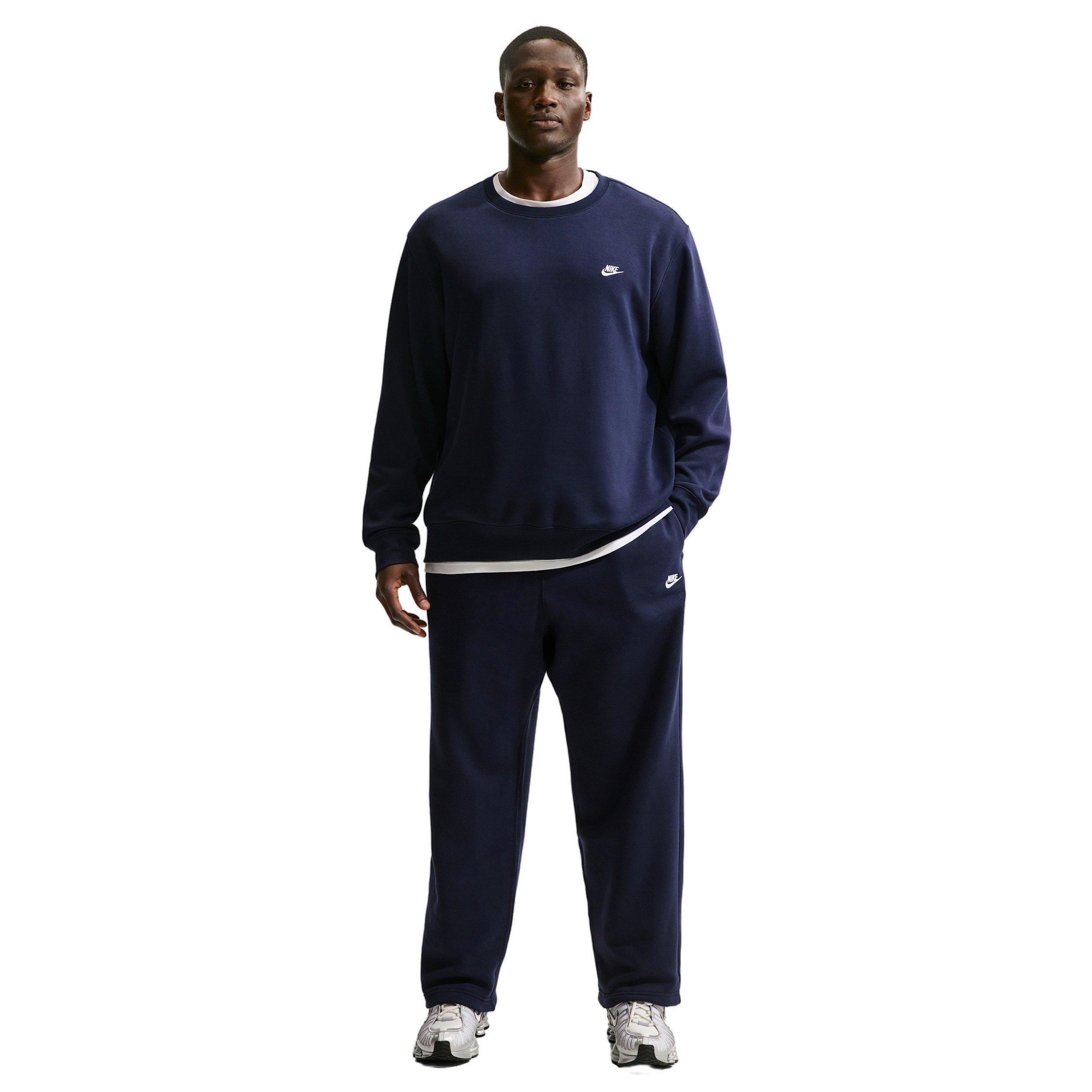 Nike Men's Sportswear Club Fleece Bungee Pants - Blue - BLUE Thumbnail View 7