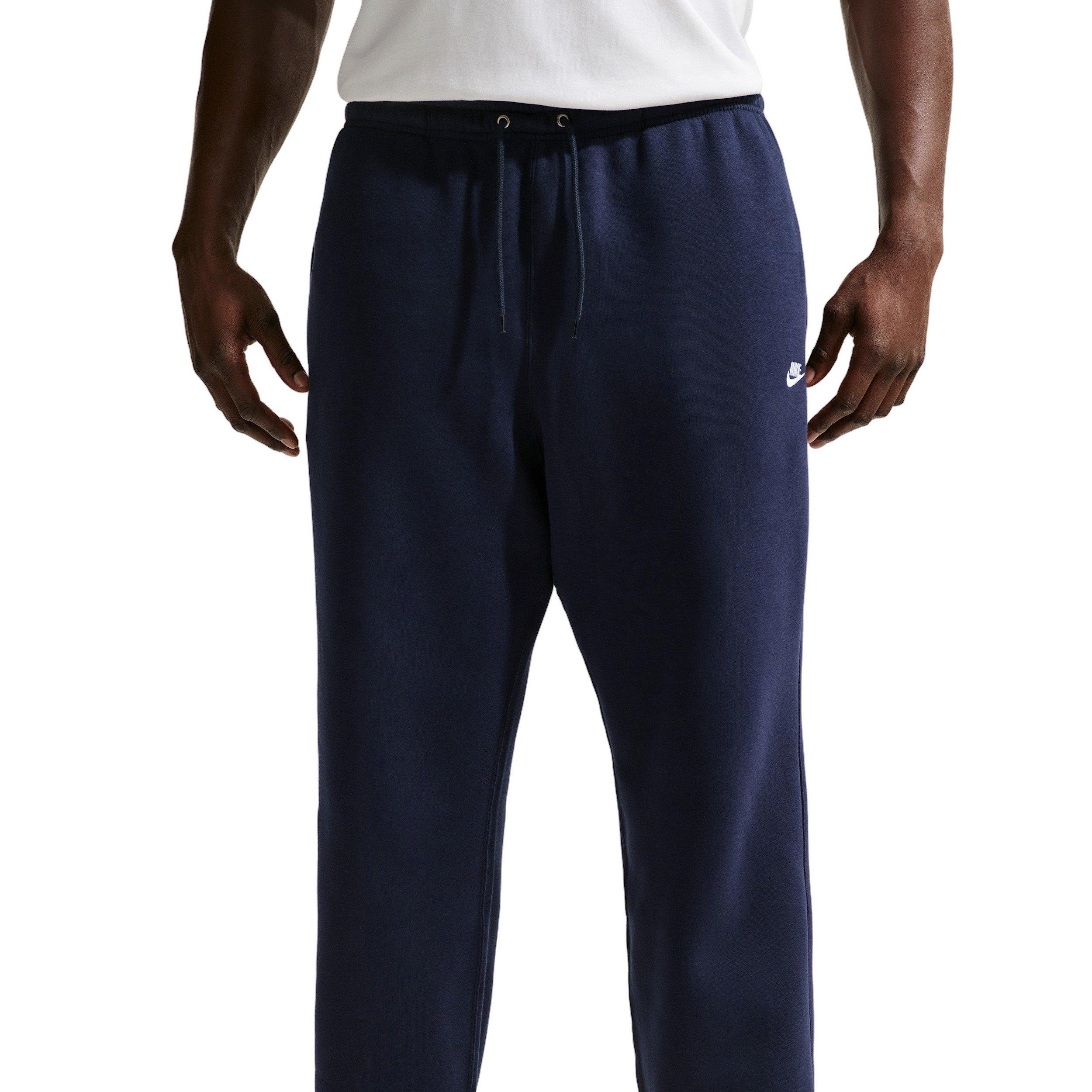 Nike Men's Sportswear Club Fleece Bungee Pants -Blue - BLUE Thumbnail View 8