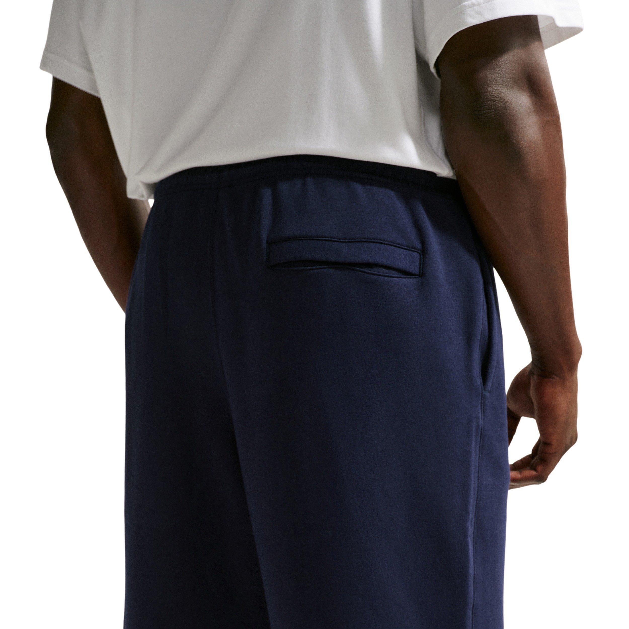 Nike Men's Sportswear Club Fleece Bungee Pants - Blue - BLUE Thumbnail View 9