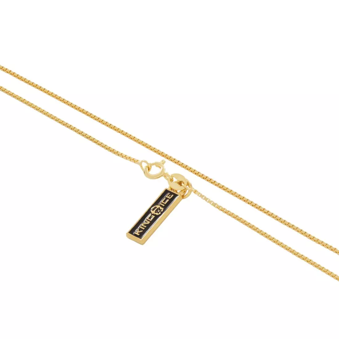 King Ice 1mm Box Chain - Gold - GOLD