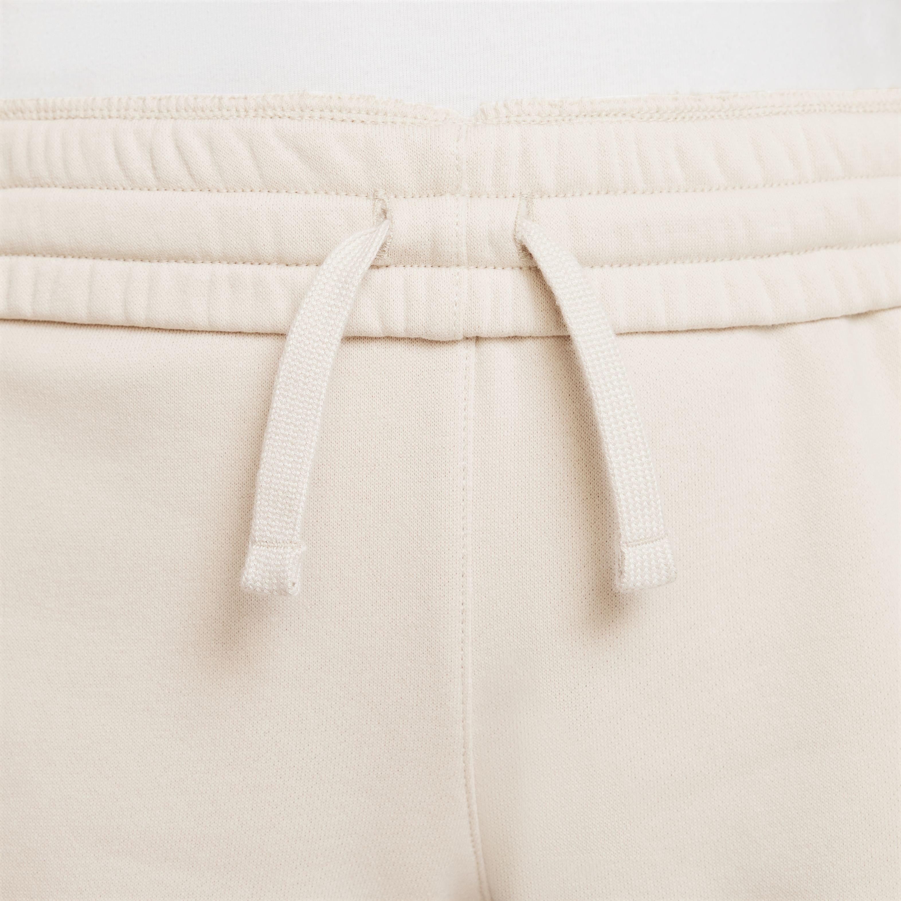 Nike Big Kids' Sportswear Club French Terry HBR Shorts - Brown - BROWN Thumbnail View 4