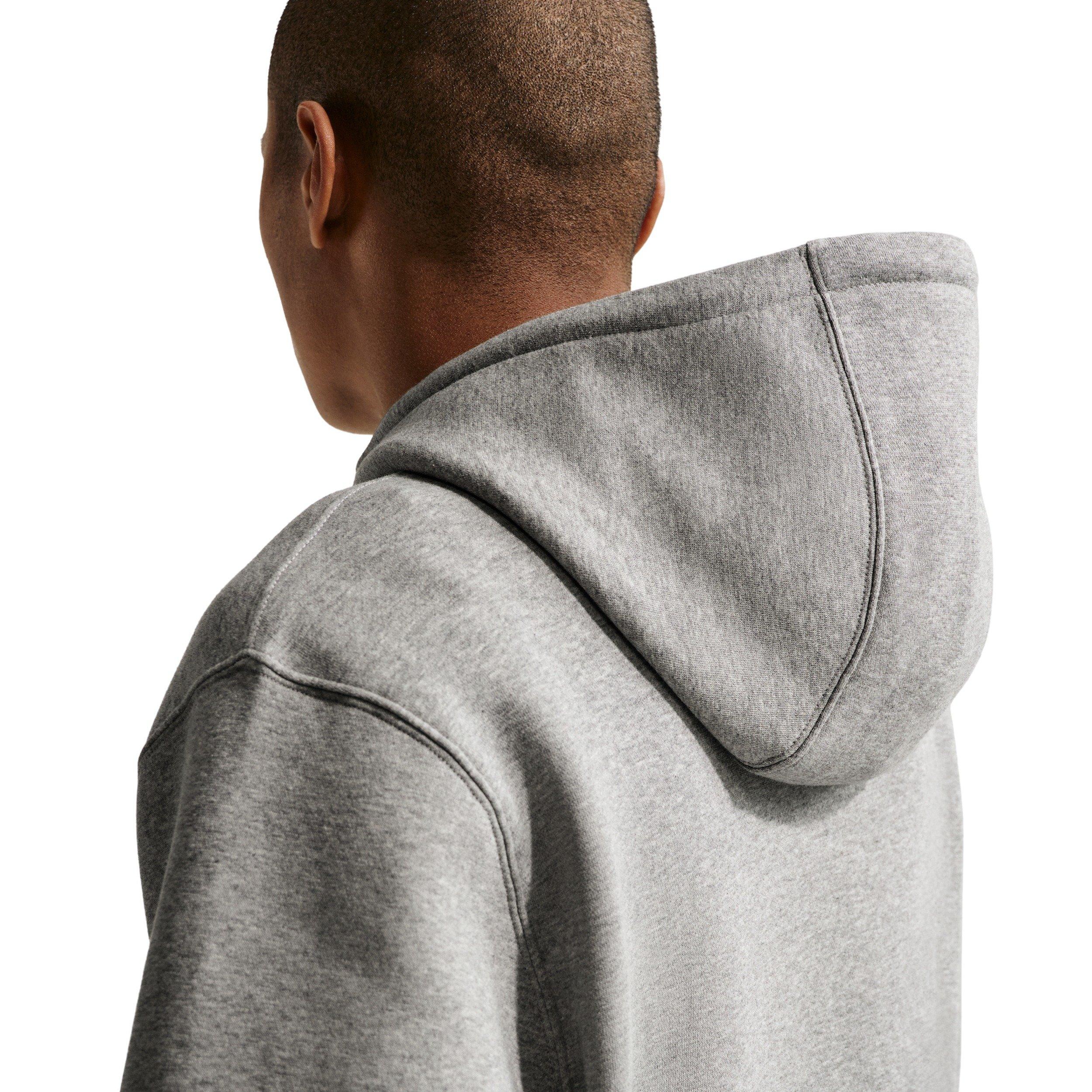 Nike Men's Sportswear Club BB CTB Fleece Hoodie - GREY Thumbnail View 2