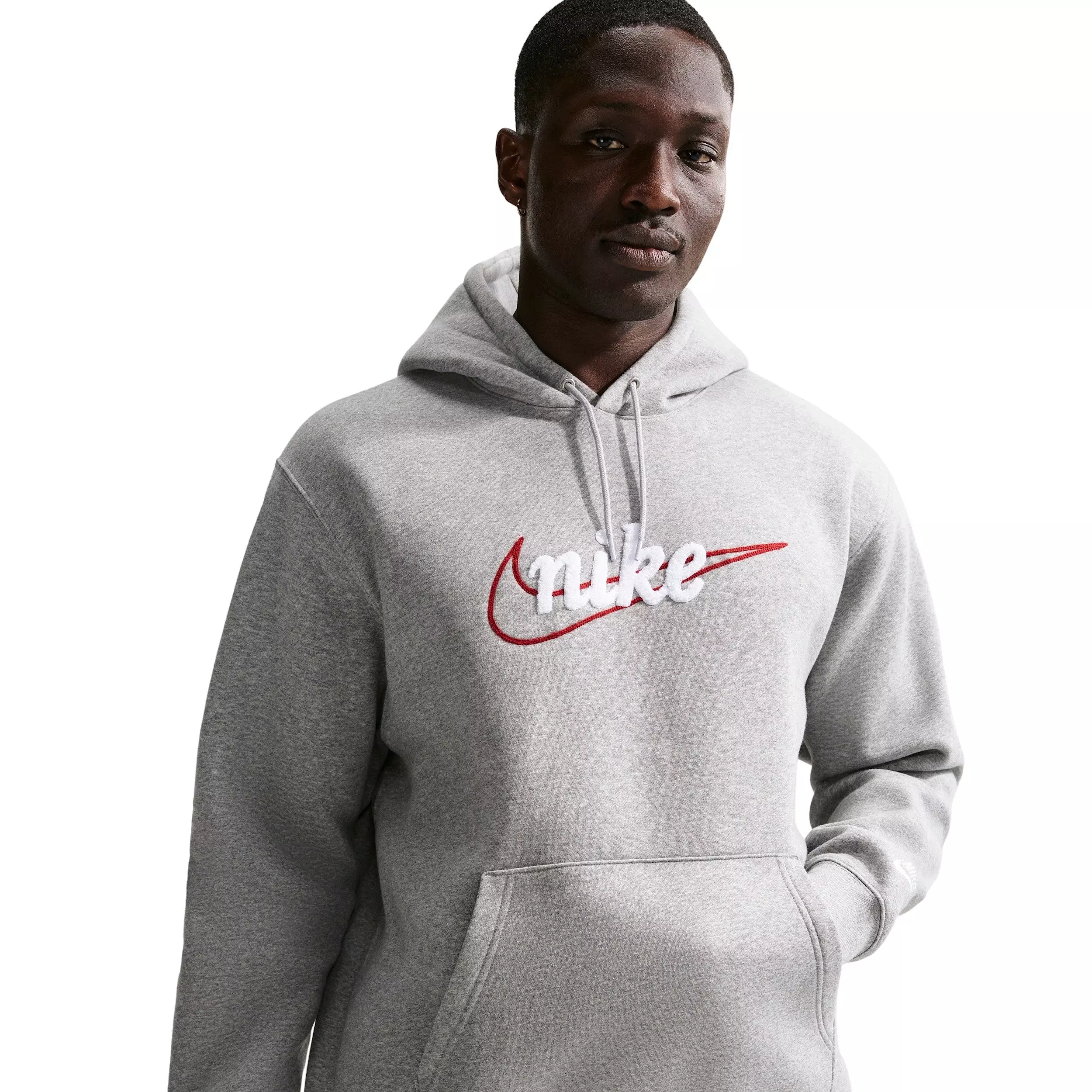Nike Men's Sportswear Club BB CTB Fleece Hoodie - GREY