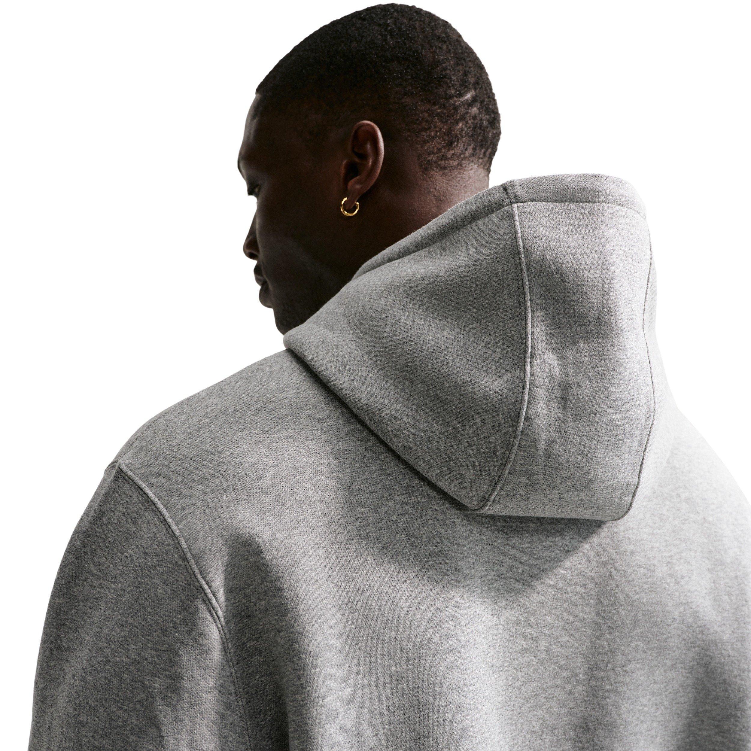 Nike Men's Sportswear Club BB CTB Fleece Hoodie - GREY Thumbnail View 7