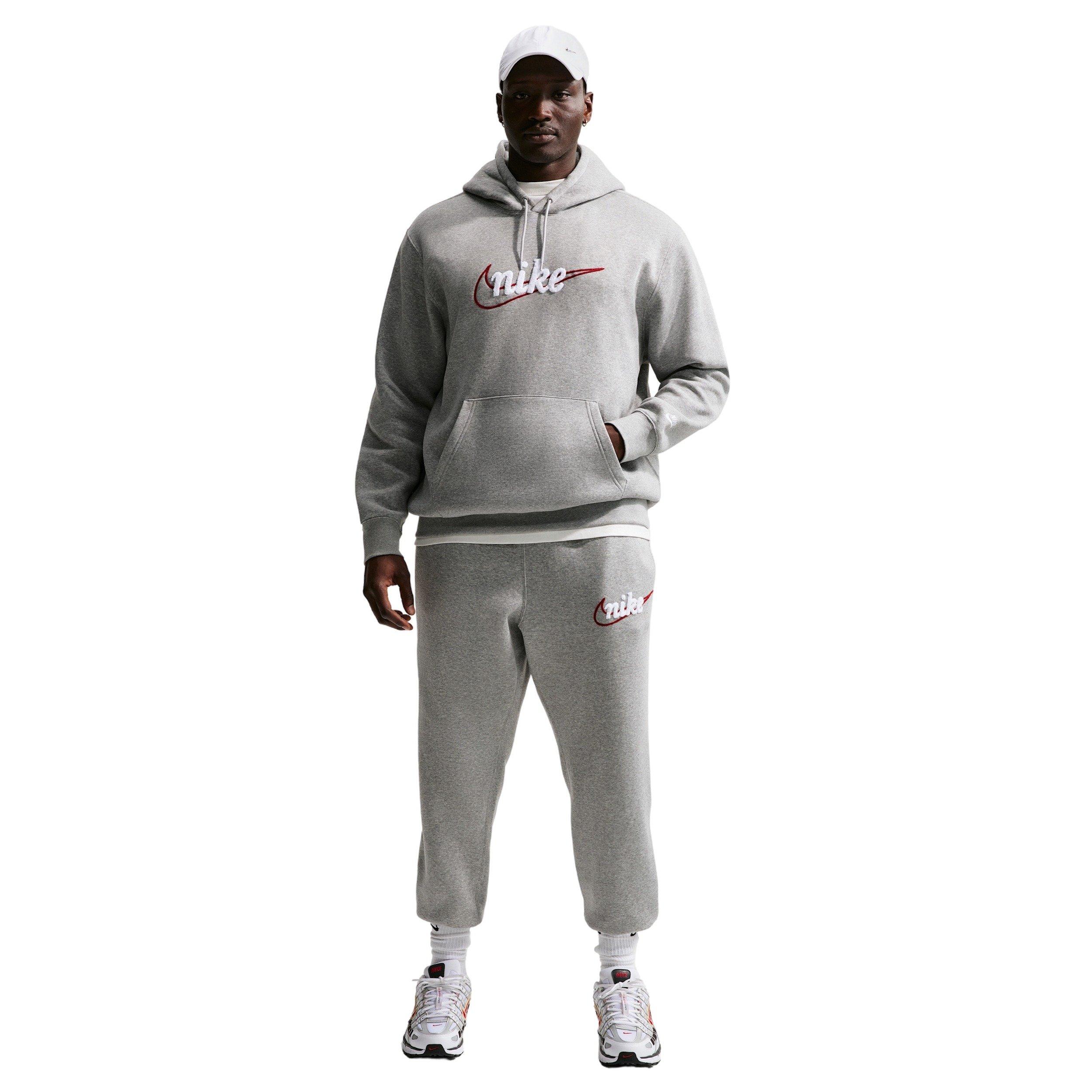 Nike Men's Sportswear Club BB CTB Fleece Hoodie - GREY Thumbnail View 9