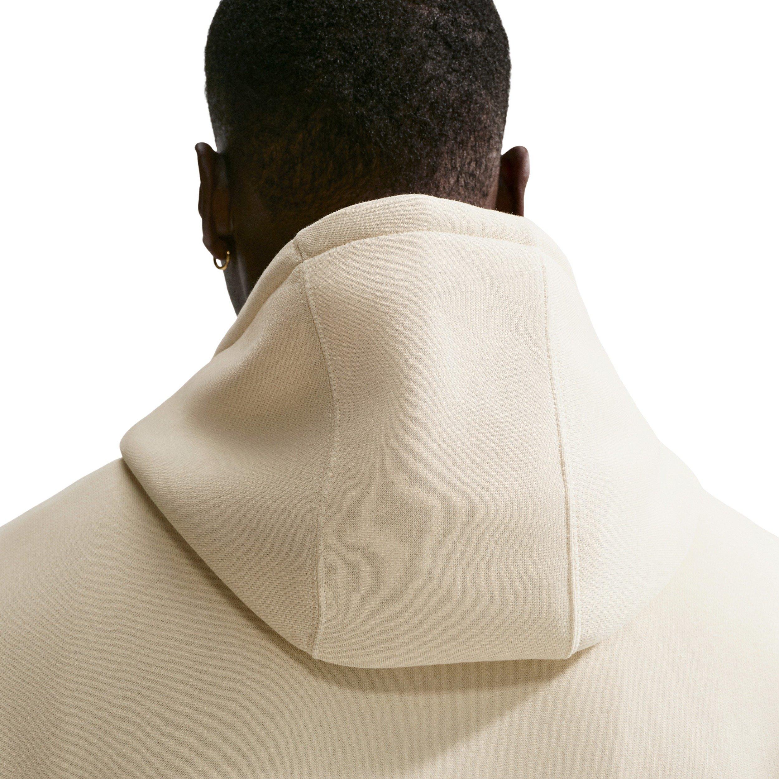 Nike Men's Sportswear Club BB CTB Fleece Hoodie - LT KHAKI Thumbnail View 7