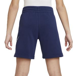 Nike Big Kids' Sportswear Club French Terry HBR Shorts -Navy