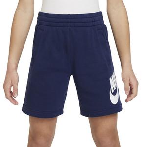 Nike Big Kids' Sportswear Club French Terry HBR Shorts -Navy