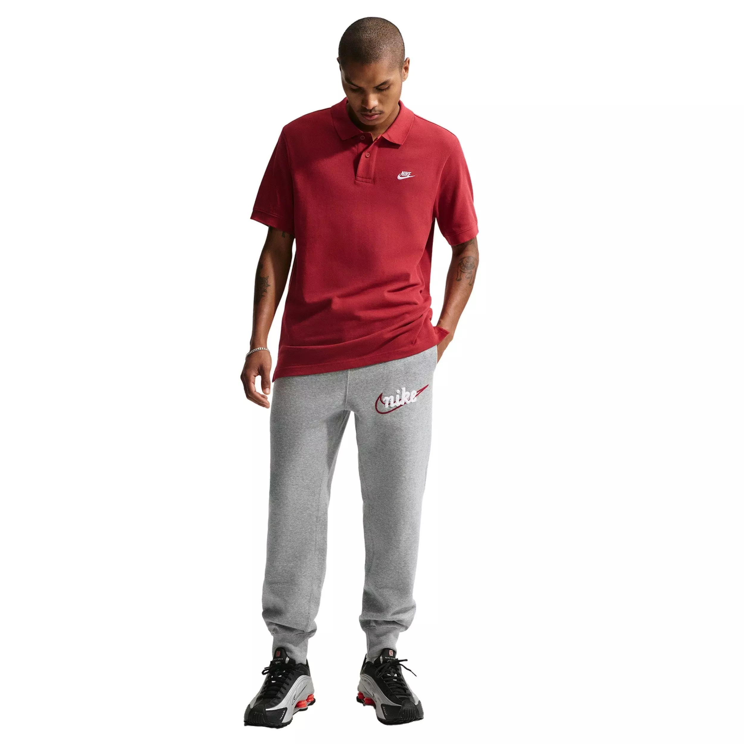 Nike Men's Sportswear Club BB CTB Joggers - GREY