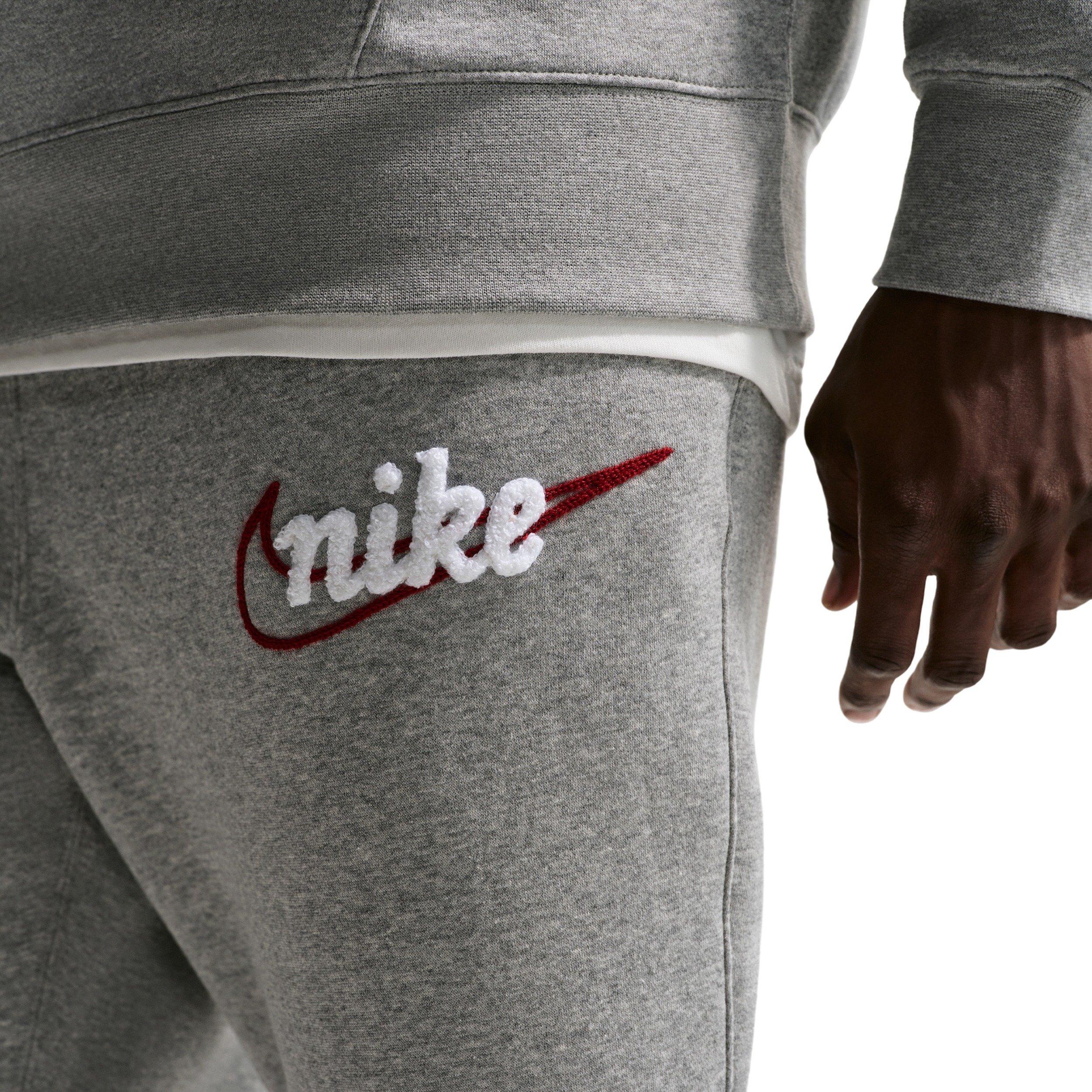Nike Men's Sportswear Club BB CTB Joggers - GREY Thumbnail View 9