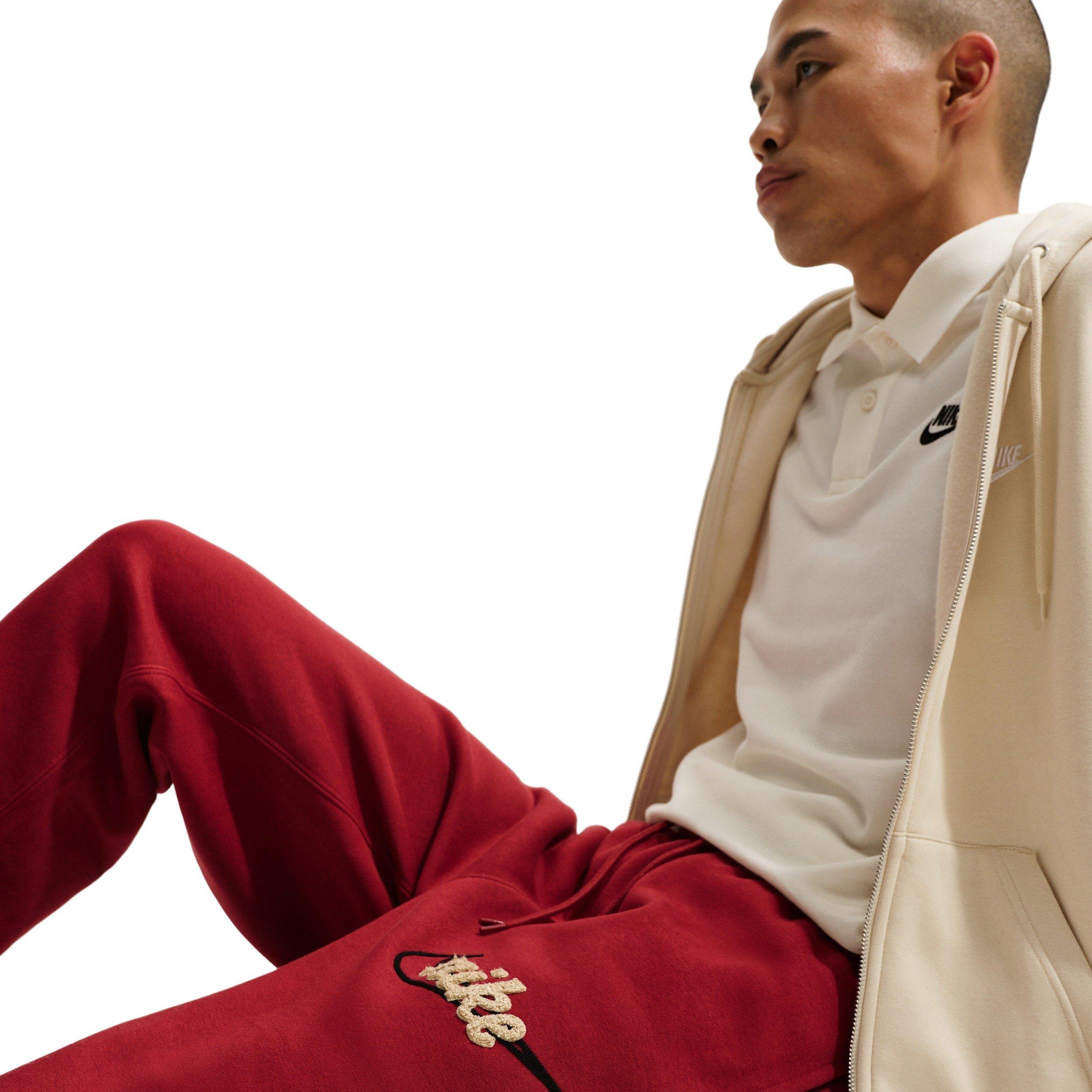 Nike Men's Sportswear Club BB CTB Joggers - CRIMSON Thumbnail View 3