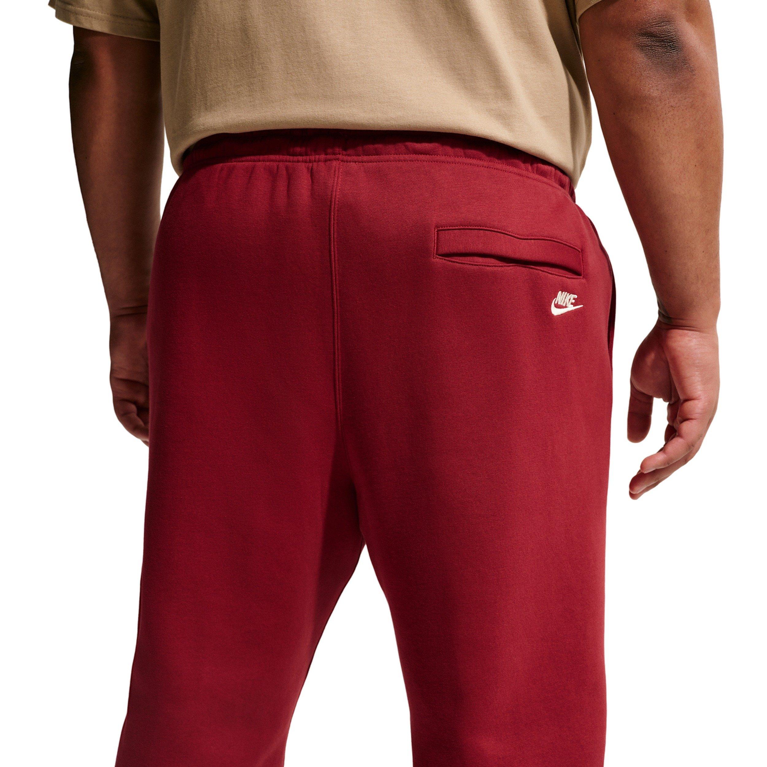 Nike Men's Sportswear Club BB CTB Joggers - CRIMSON Thumbnail View 8