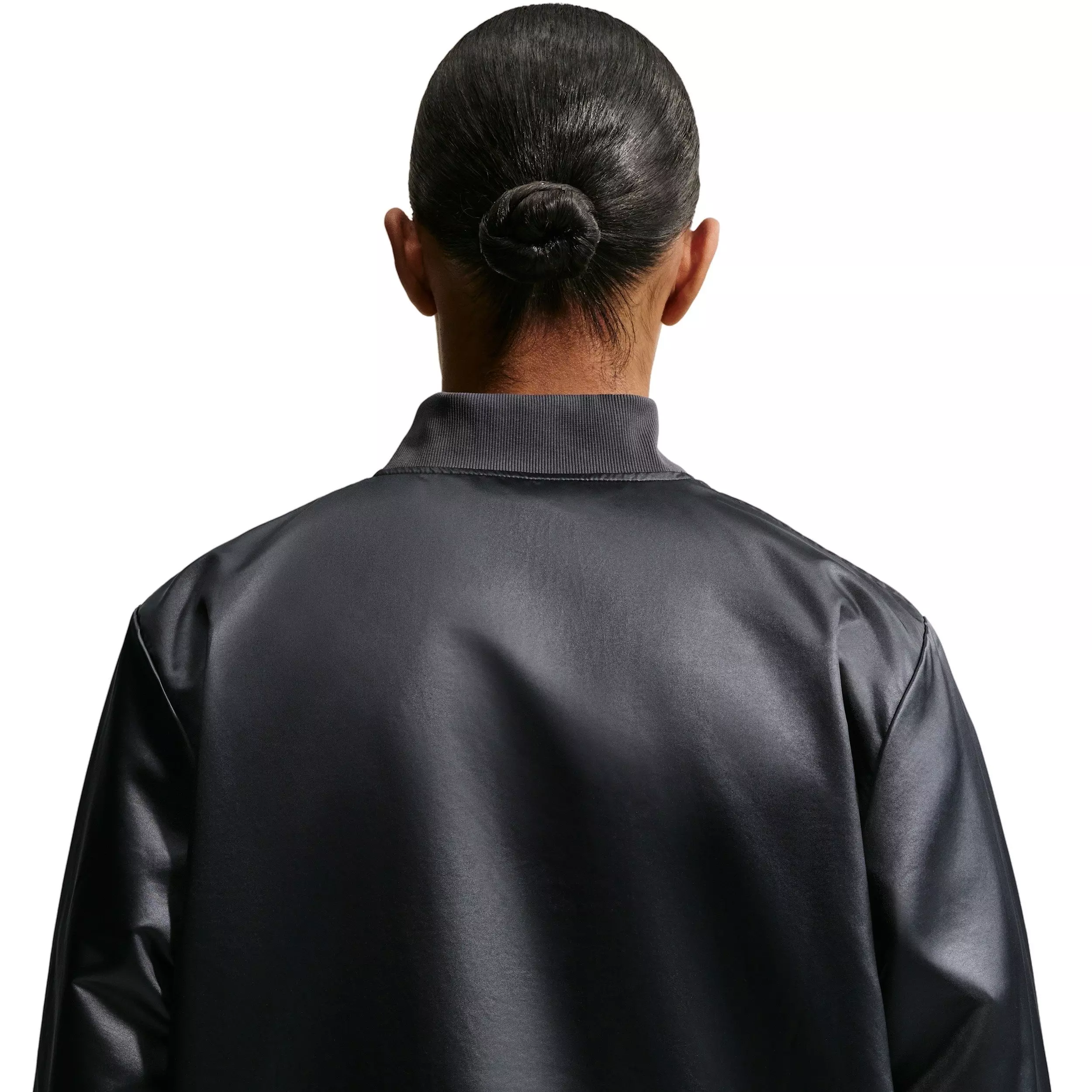 Nike Men's Sportswear Club Varsity Jacket - BLACK