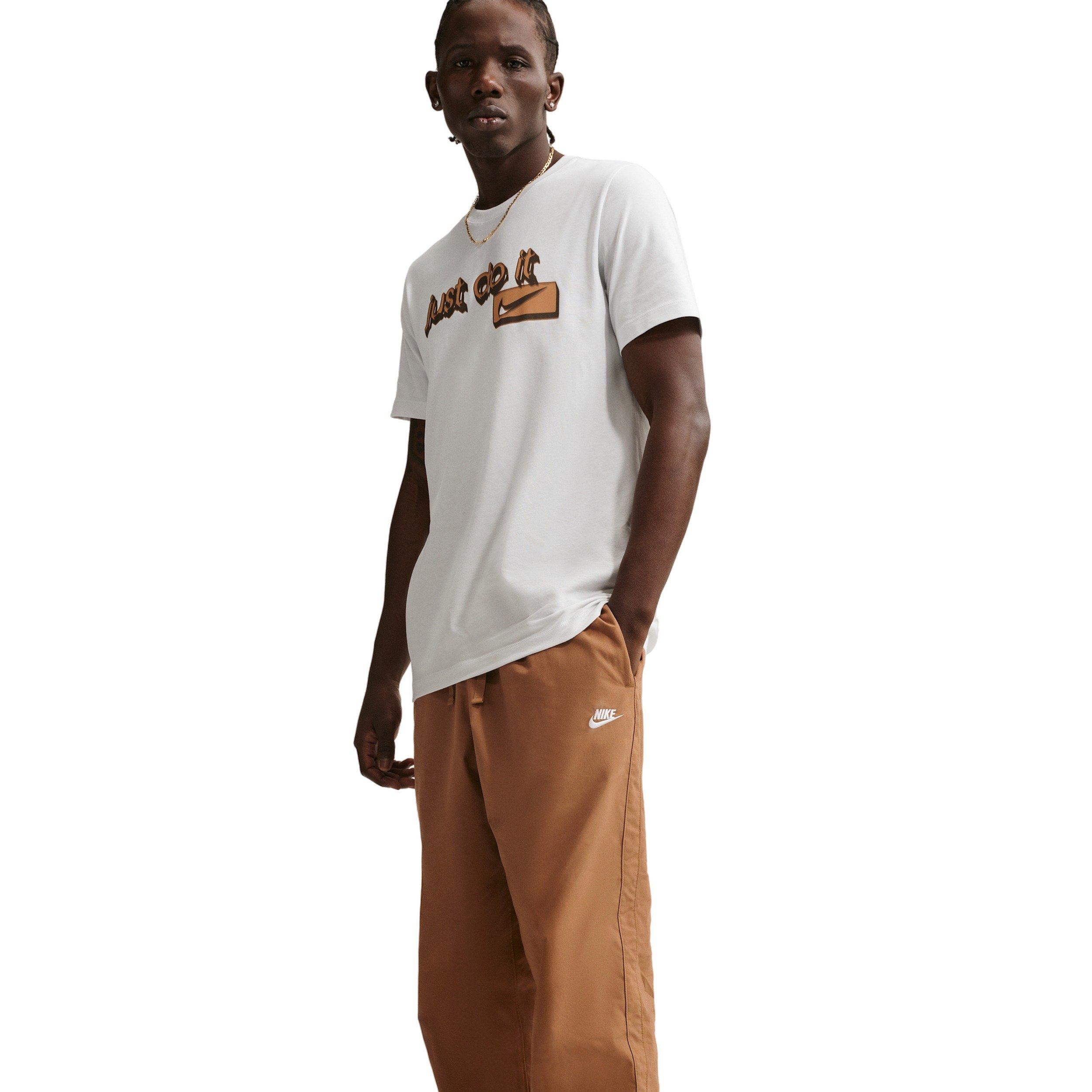 Nike Men's Sportswear Club Barcelona Pants - BROWN Thumbnail View 3