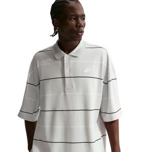Nike Men's Sportswear Club Oversized Striped Polo
