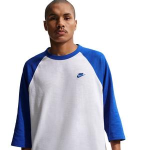 Nike Men's Sportswear Club 3/4-Sleeve Raglan Top