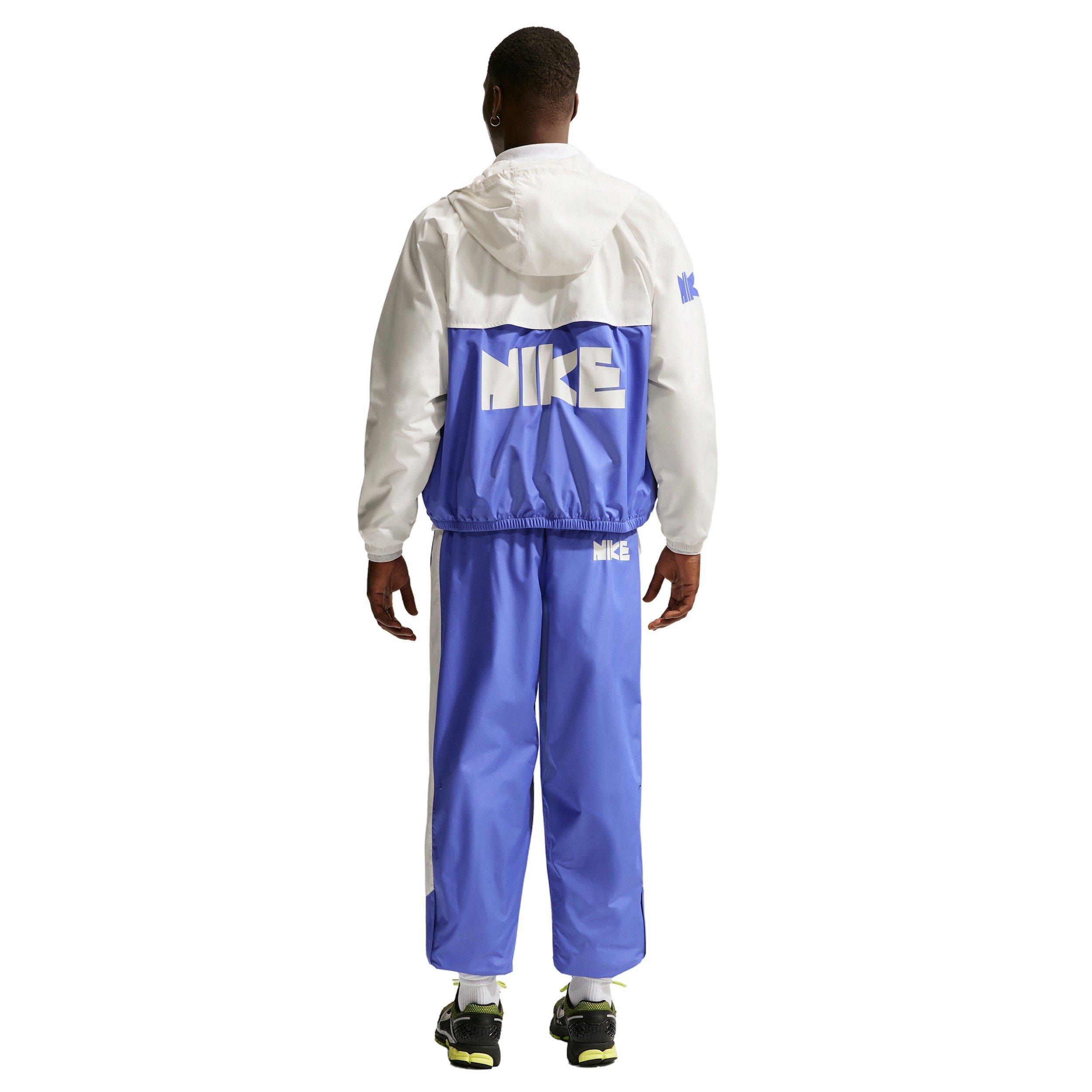 Nike Men's Windrunner Woven Graphic Pants - SAPPHIRE/WHITE Thumbnail View 6