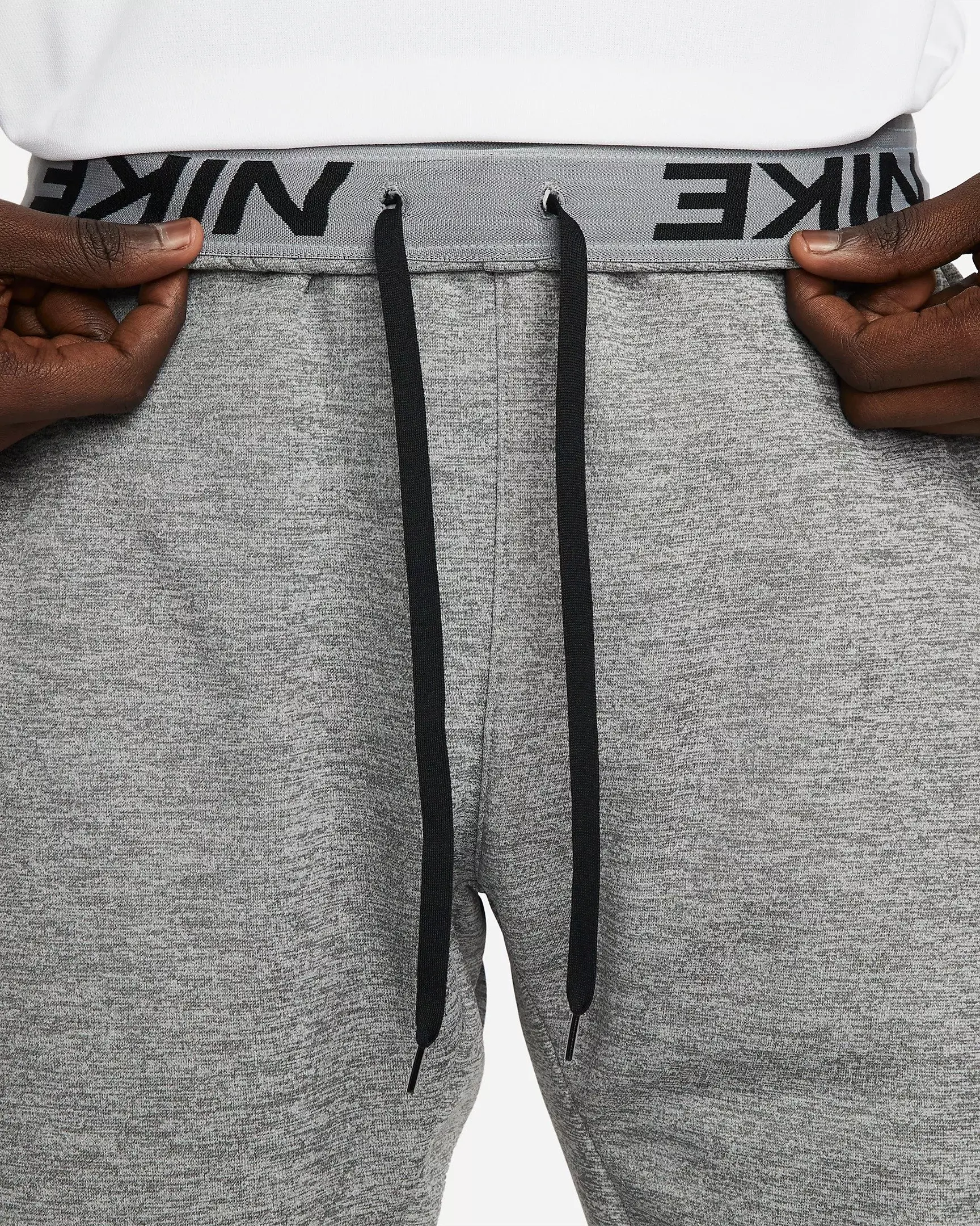 Nike Men's Therma-FIT Fitness Pants-Dk Grey - DK GREY