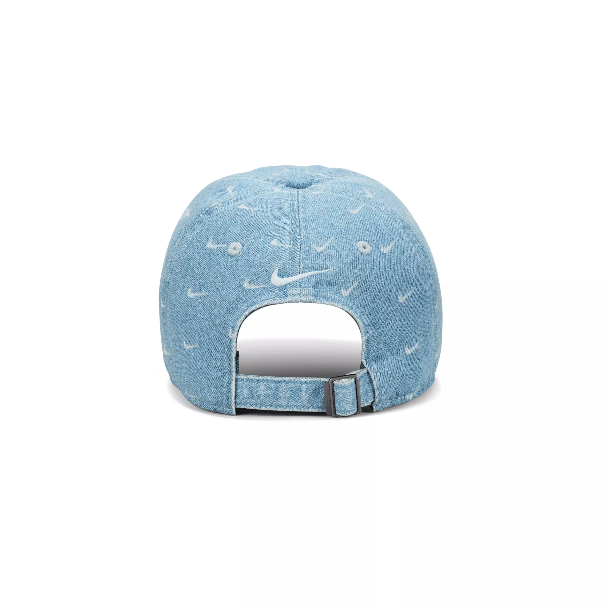 Nike Club Unstructured Denim Hat-Aegean Storm/Thunder Blue/White - BLUE/WHITE