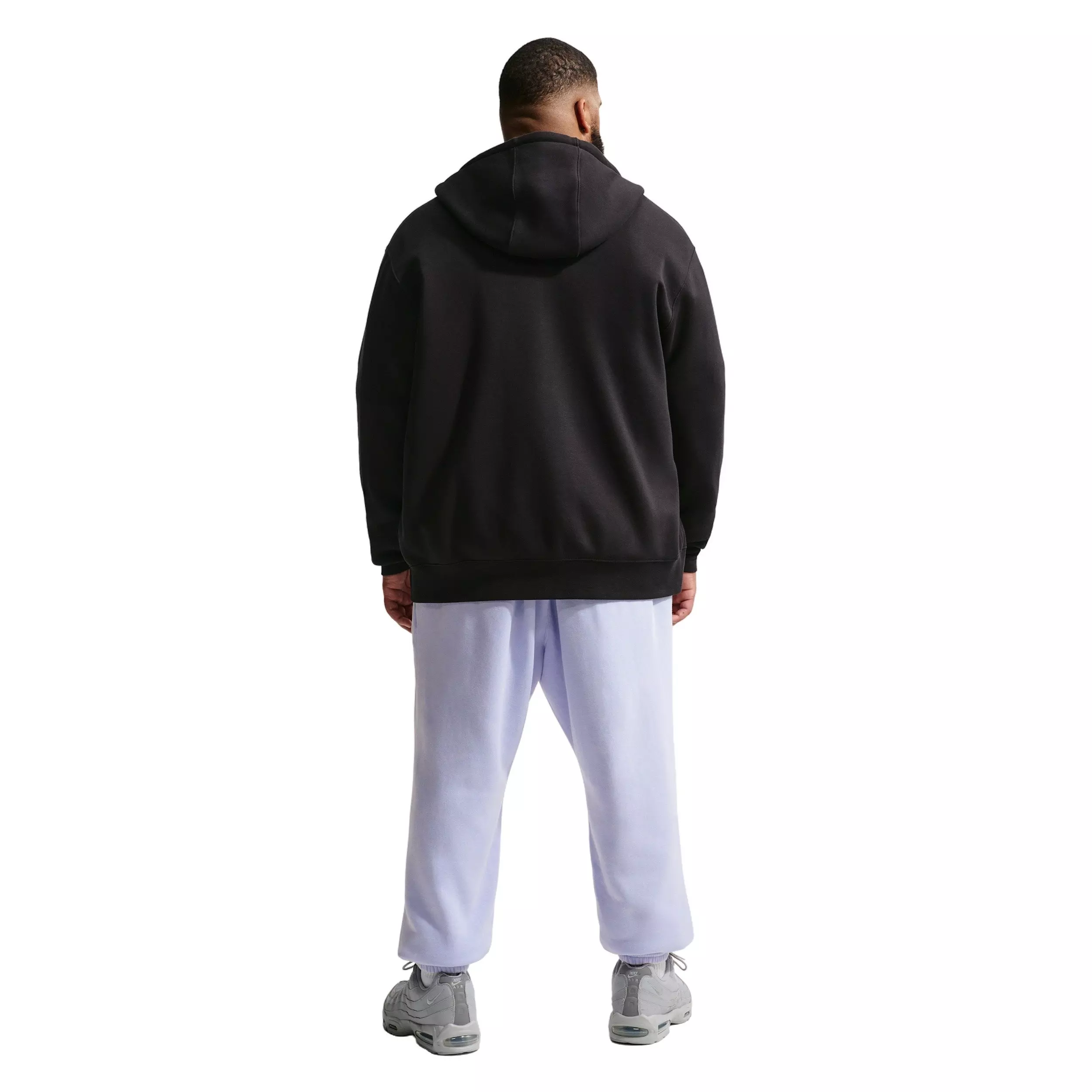 Nike Men's Sportswear Club BB Cuffed Fleece Washed Pants - GHOST