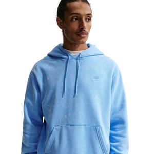 Nike Men's Sportswear Club Washed Fleece Hoodie
