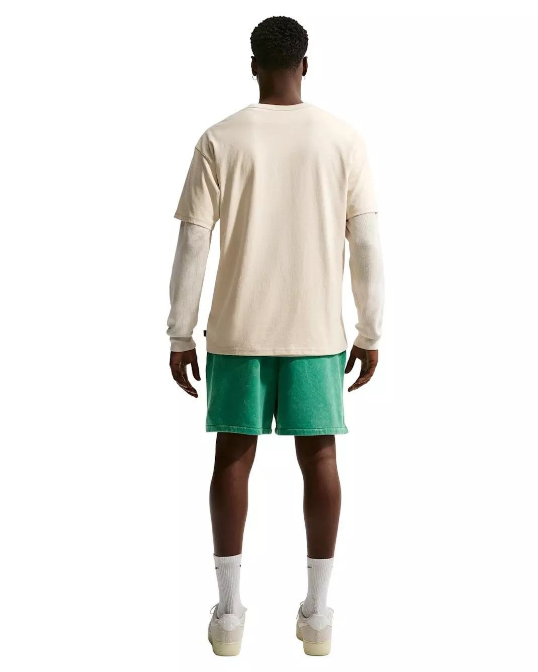 Nike Men's Club Flow BB Fleece CWA Shorts - GREEN